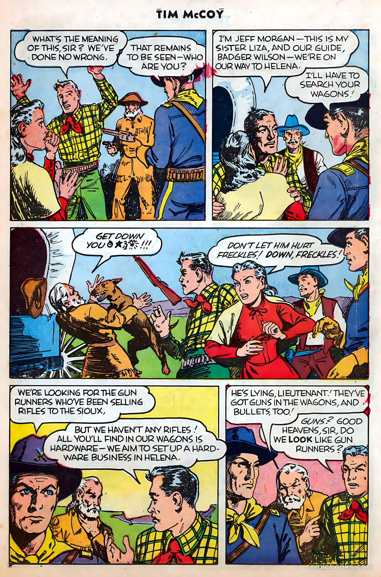 Tim McCoy #19 (1949) — page 8 of 36