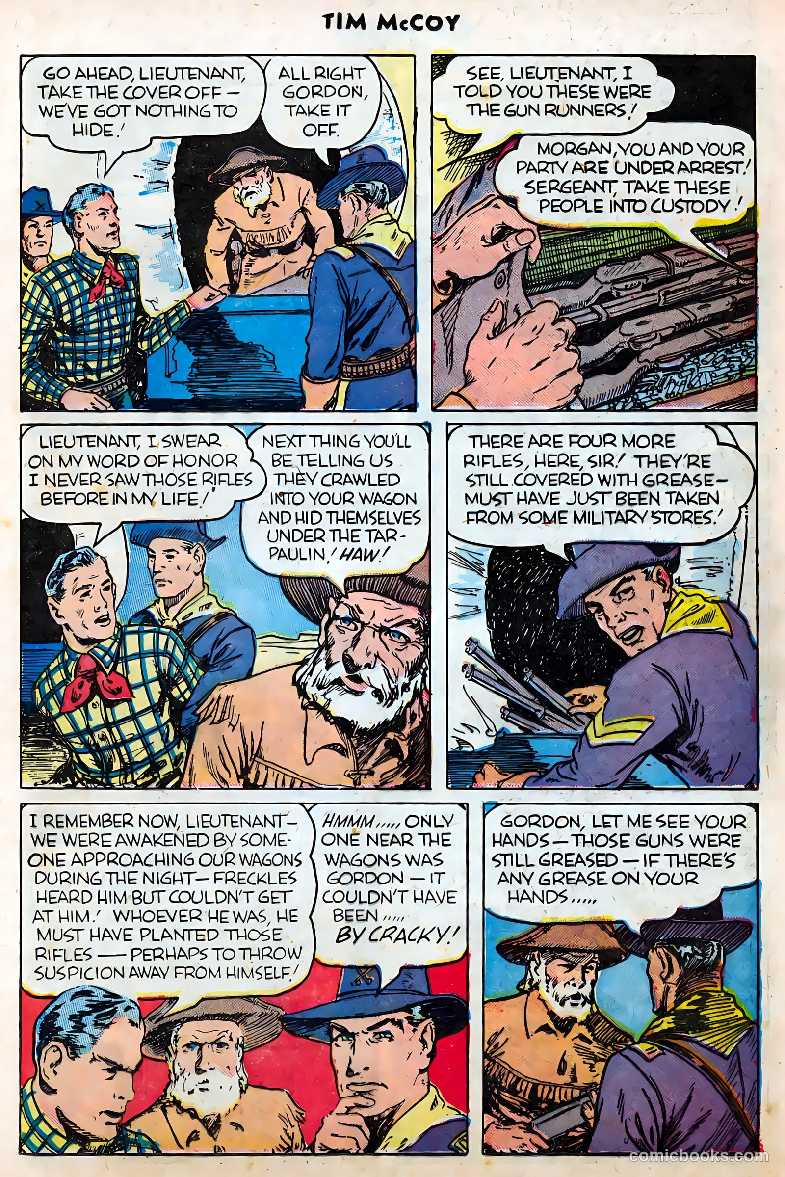 Tim McCoy #19 (1949) — page 9 of 36