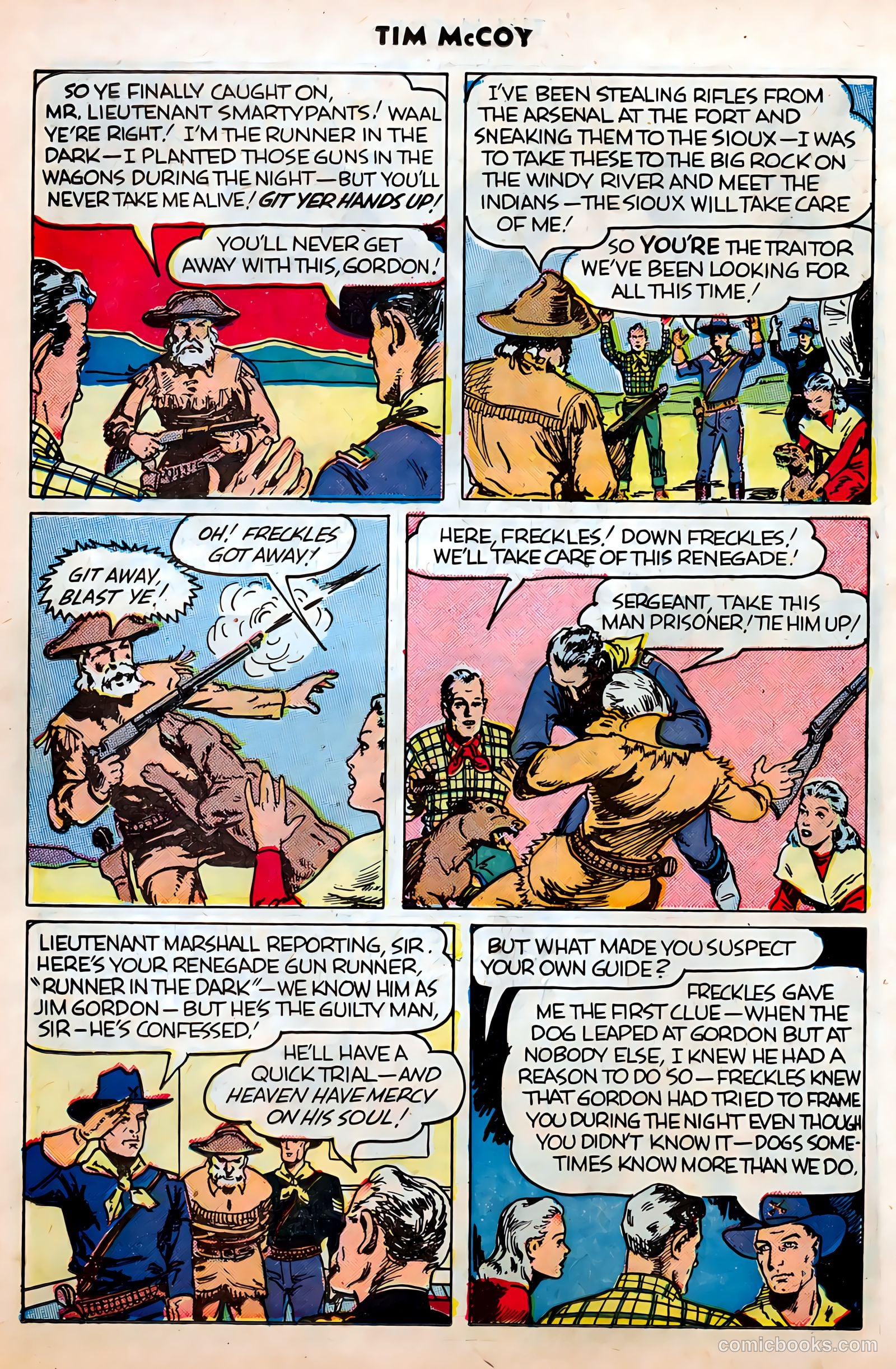 Tim McCoy #19 (1949) — page 10 of 36