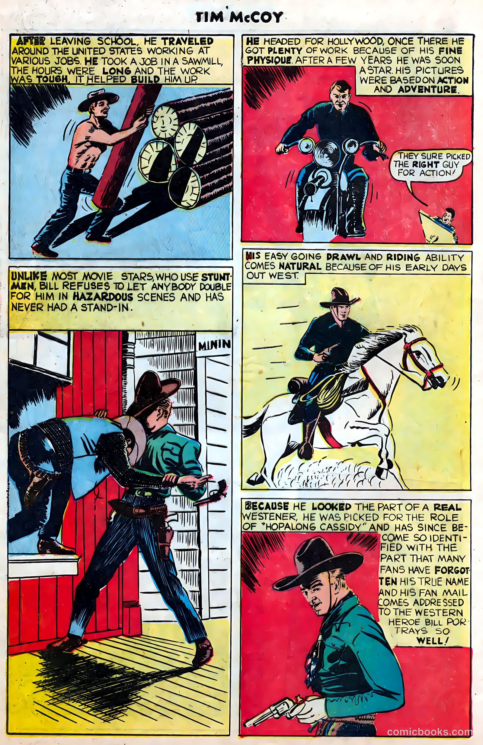 Tim McCoy #19 (1949) — page 12 of 36