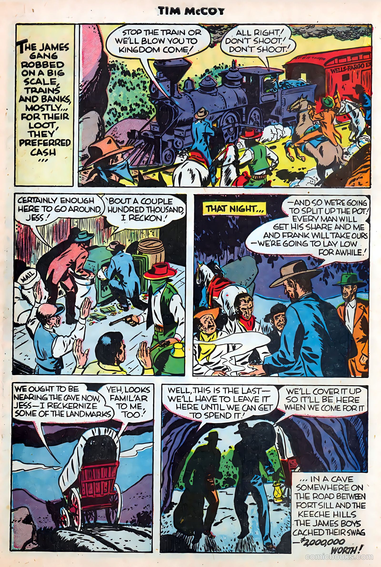 Tim McCoy #19 (1949) — page 14 of 36