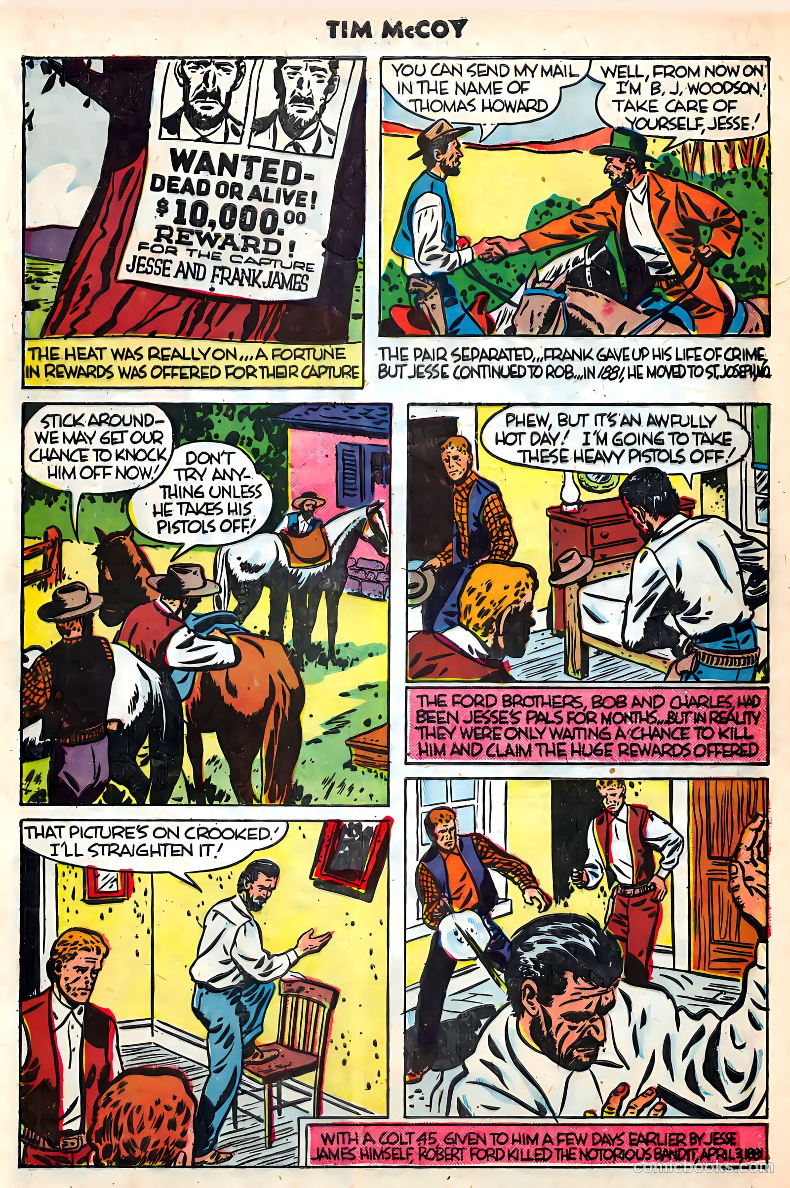 Tim McCoy #19 (1949) — page 15 of 36