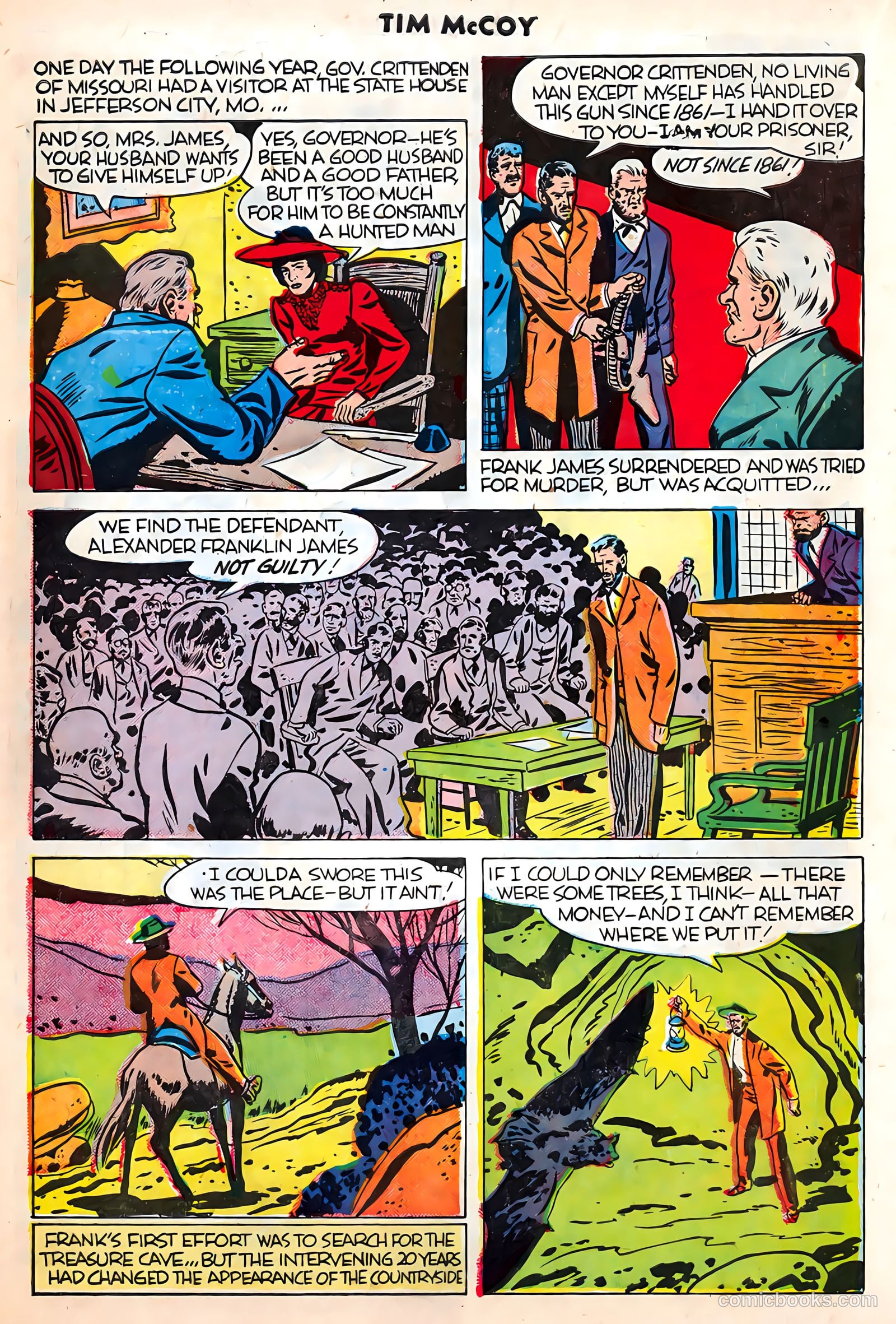 Tim McCoy #19 (1949) — page 16 of 36