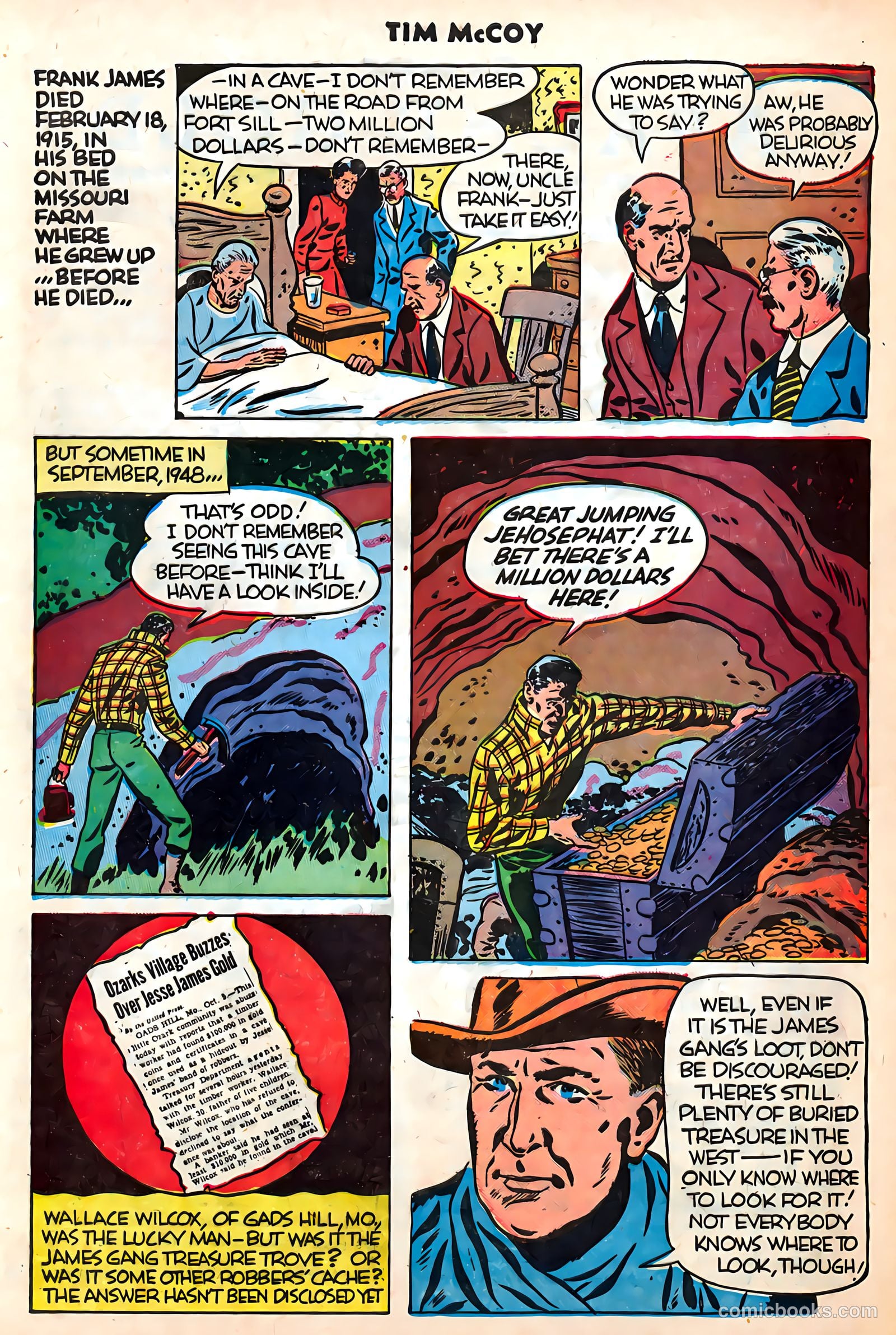 Tim McCoy #19 (1949) — page 17 of 36