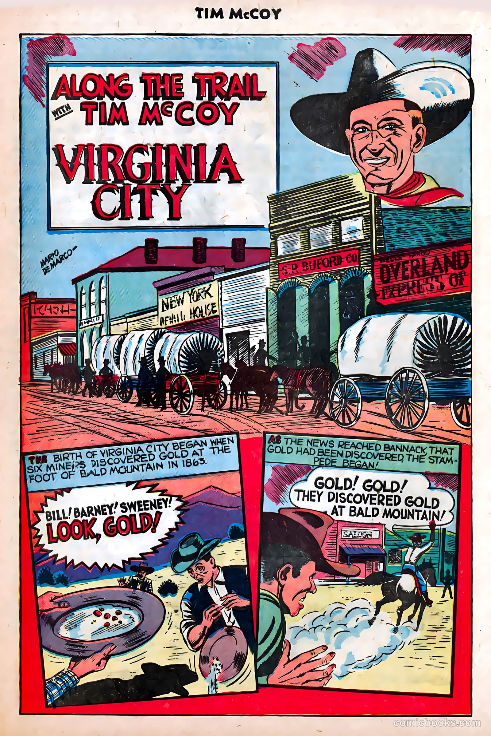 Tim McCoy #19 (1949) — page 20 of 36