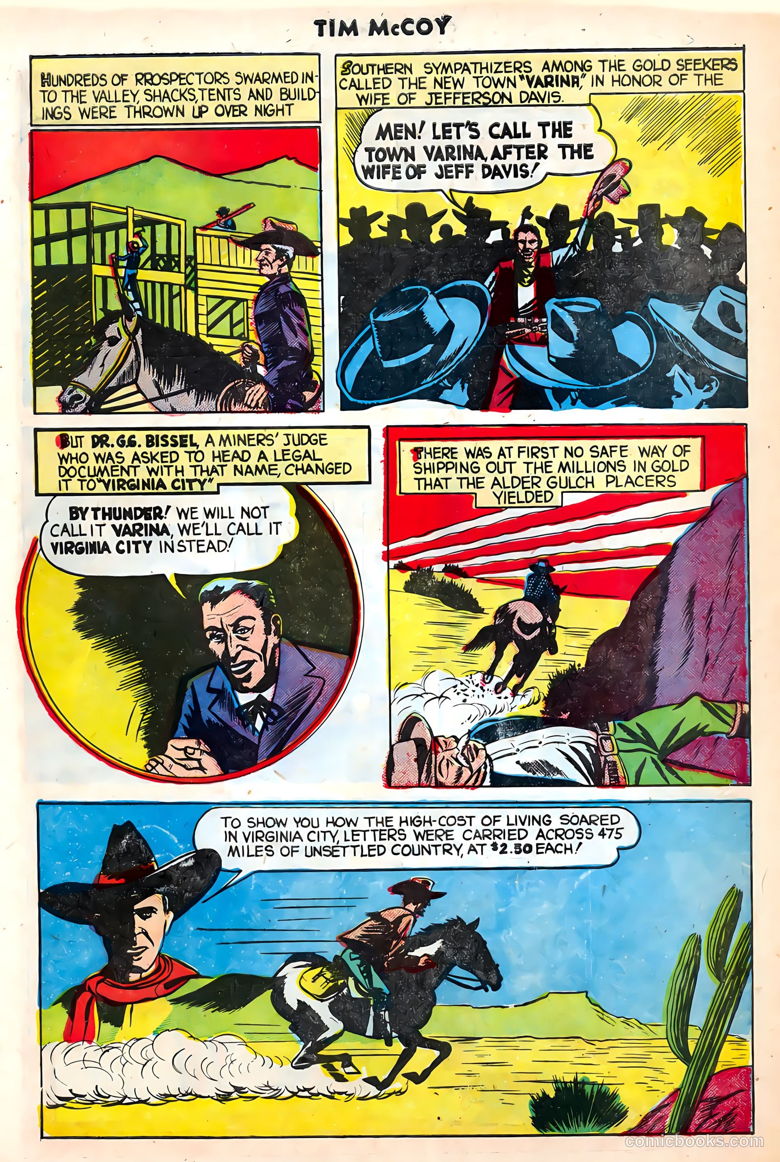 Tim McCoy #19 (1949) — page 21 of 36