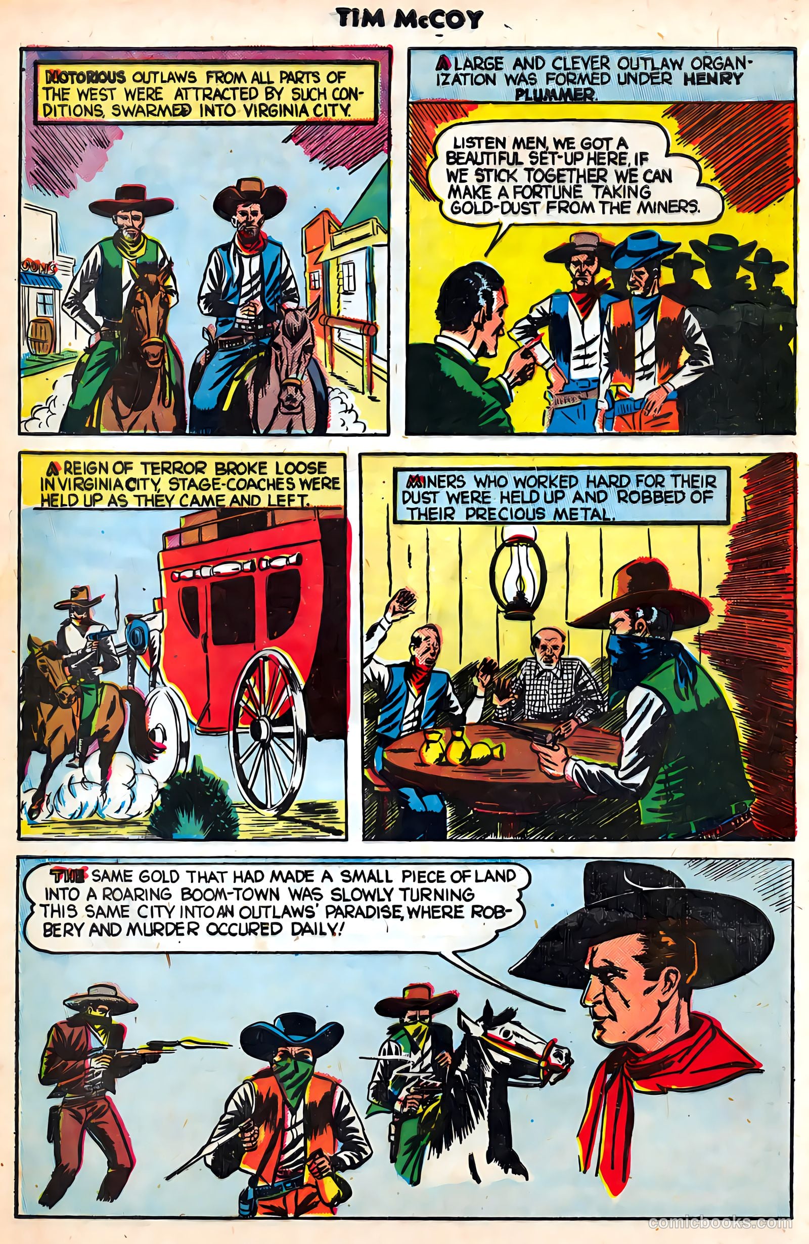 Tim McCoy #19 (1949) — page 22 of 36