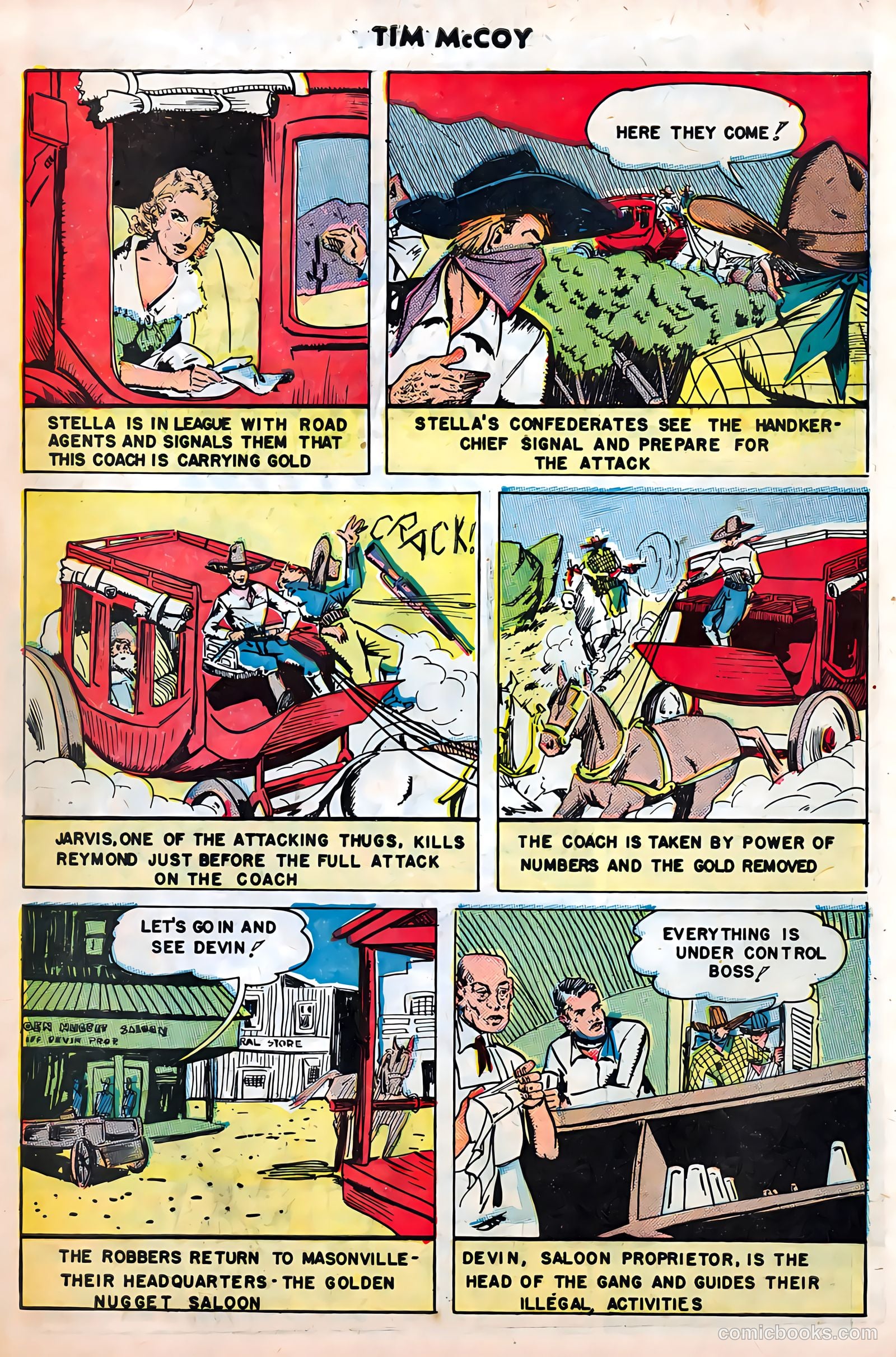 Tim McCoy #19 (1949) — page 26 of 36