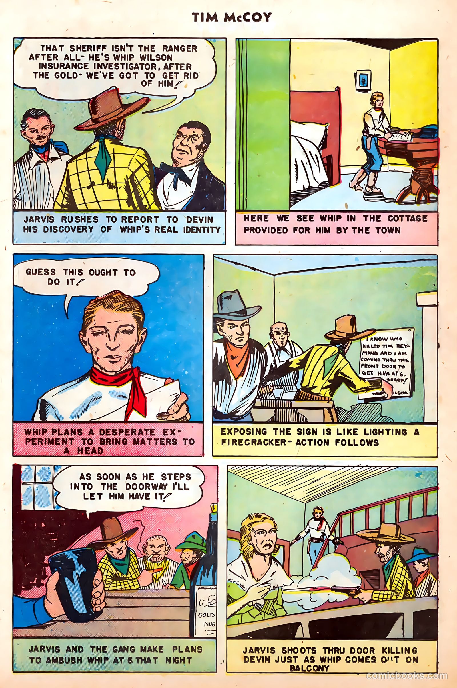 Tim McCoy #19 (1949) — page 29 of 36