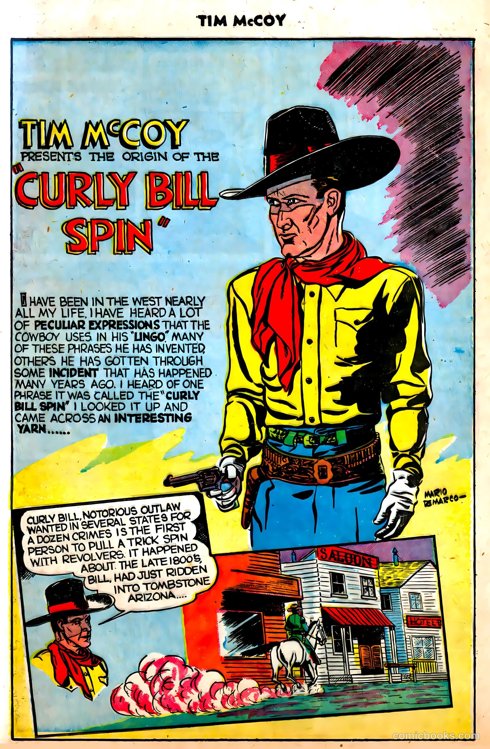 Tim McCoy #19 (1949) — page 31 of 36