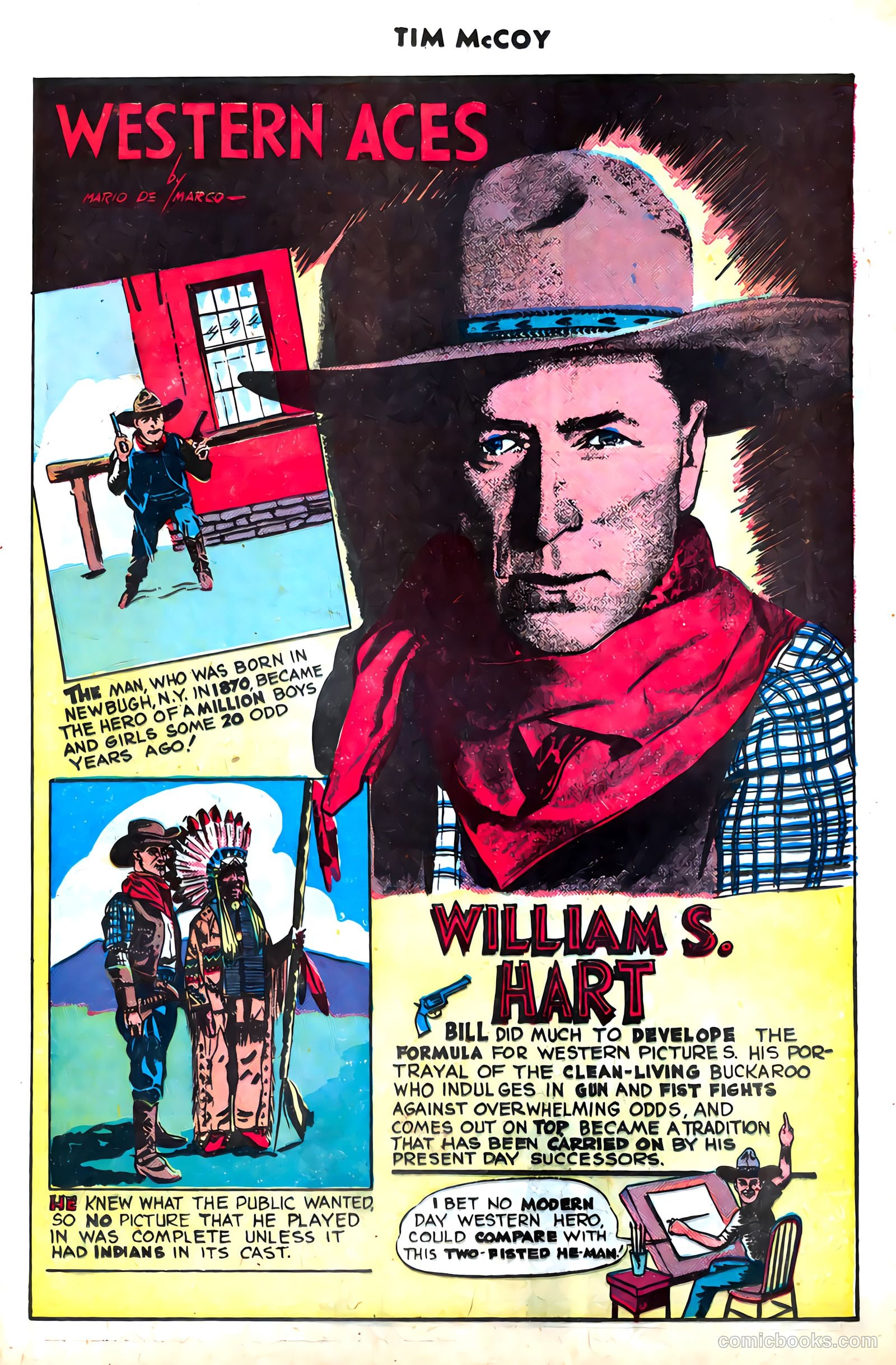 Tim McCoy #19 (1949) — page 33 of 36