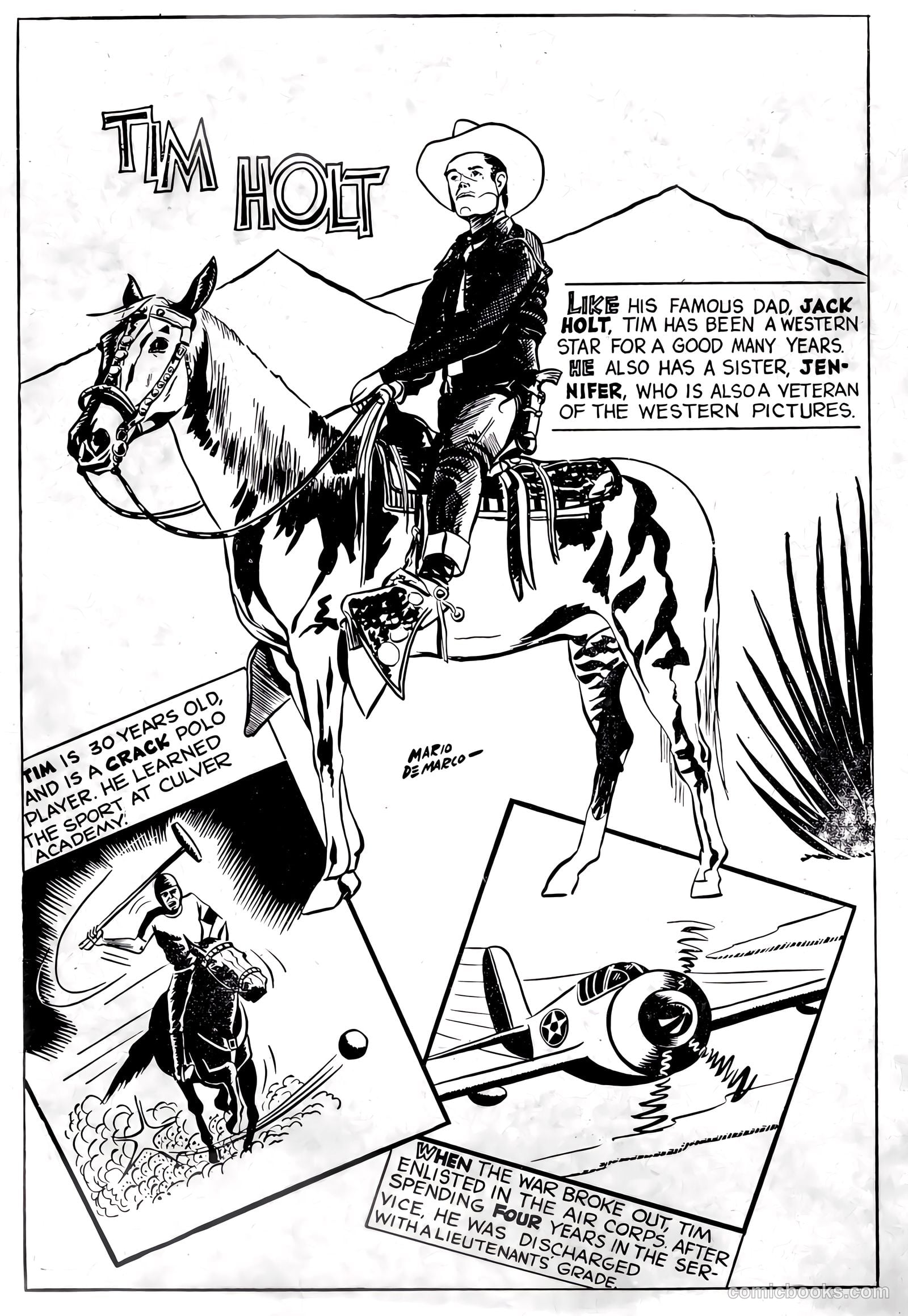 Tim McCoy #19 (1949) — page 35 of 36