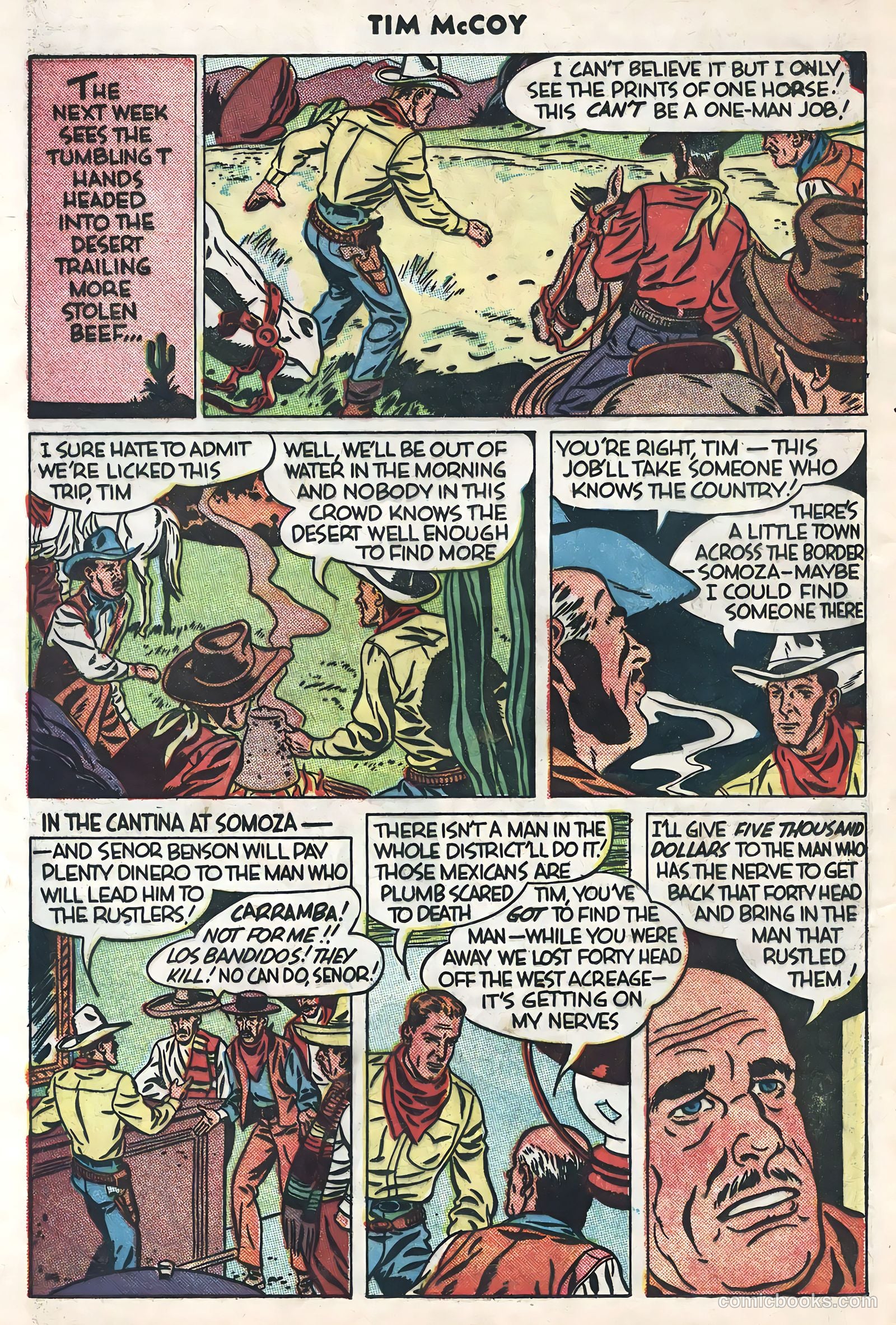 Tim McCoy #20 (1949) — page 4 of 36