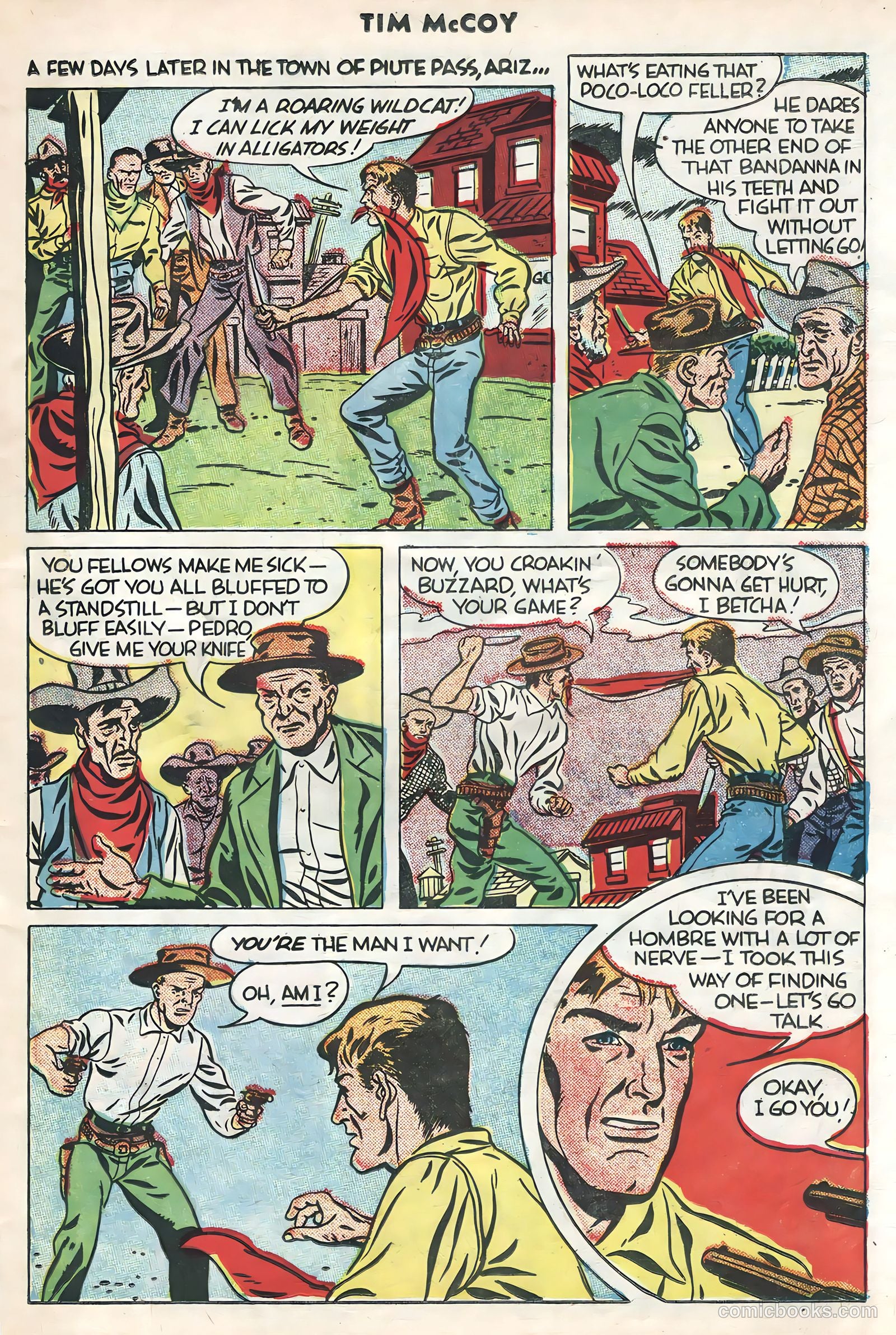 Tim McCoy #20 (1949) — page 5 of 36