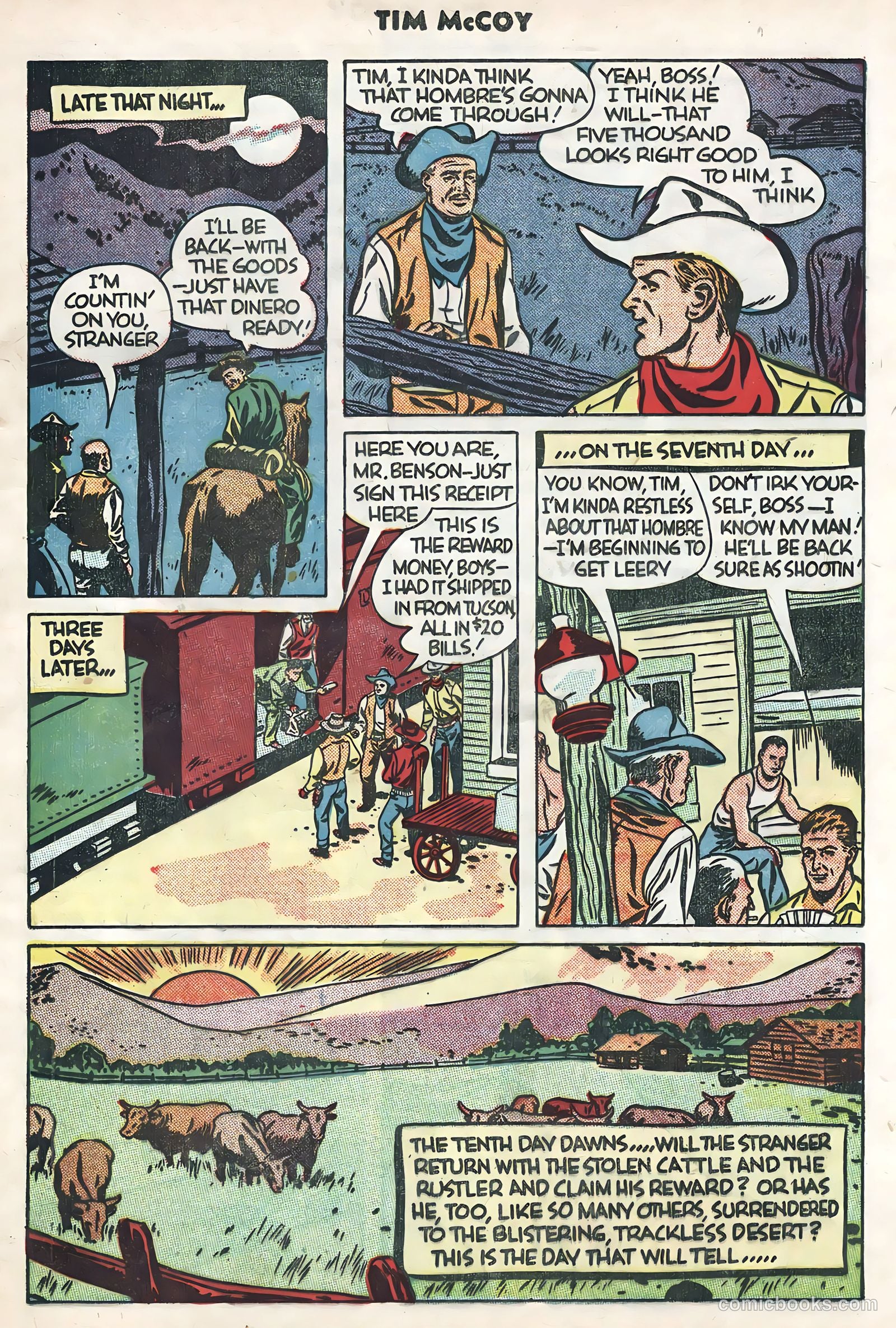 Tim McCoy #20 (1949) — page 7 of 36