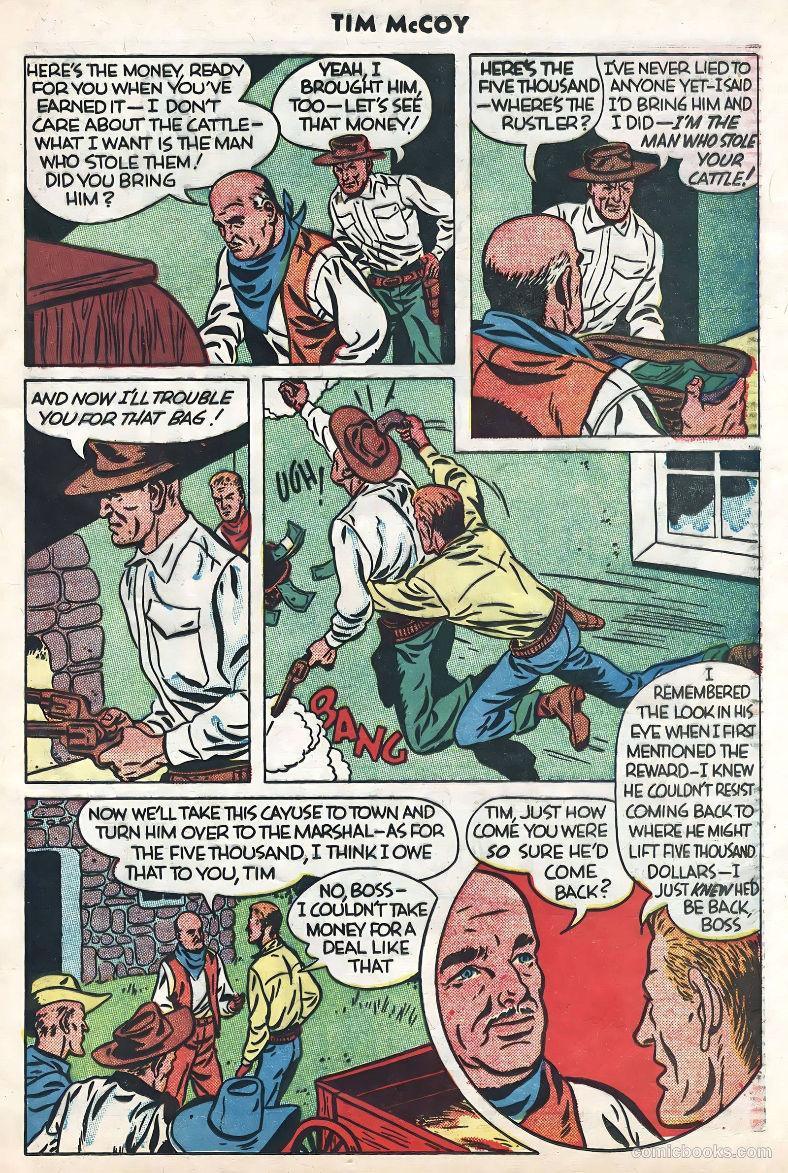 Tim McCoy #20 (1949) — page 9 of 36