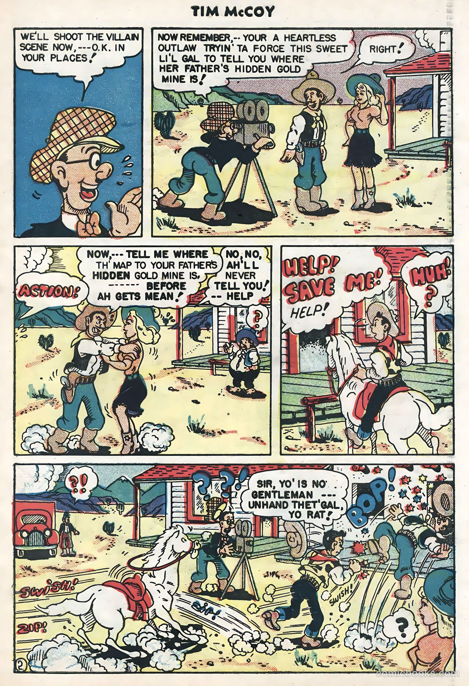 Tim McCoy #20 (1949) — page 11 of 36