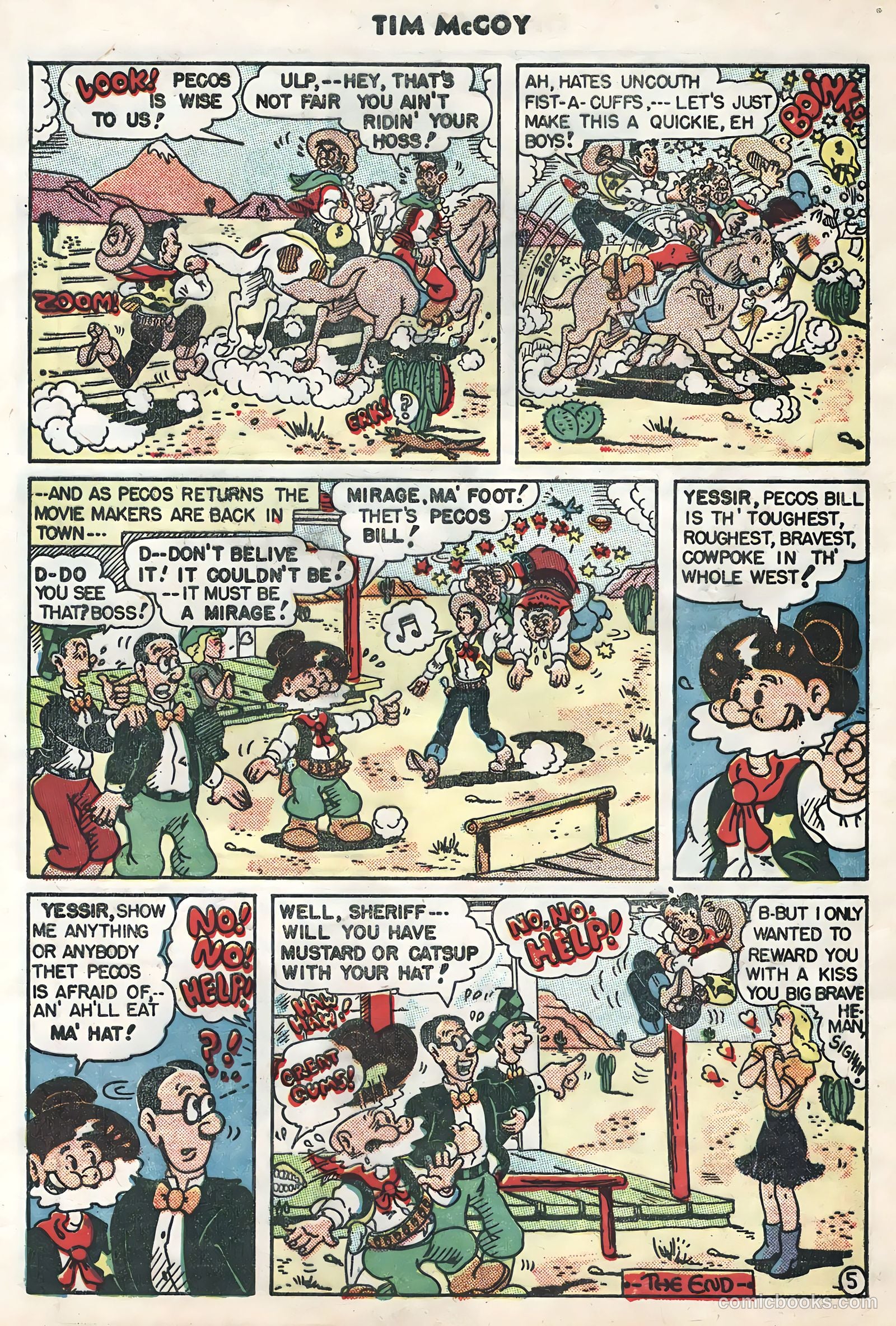 Tim McCoy #20 (1949) — page 14 of 36