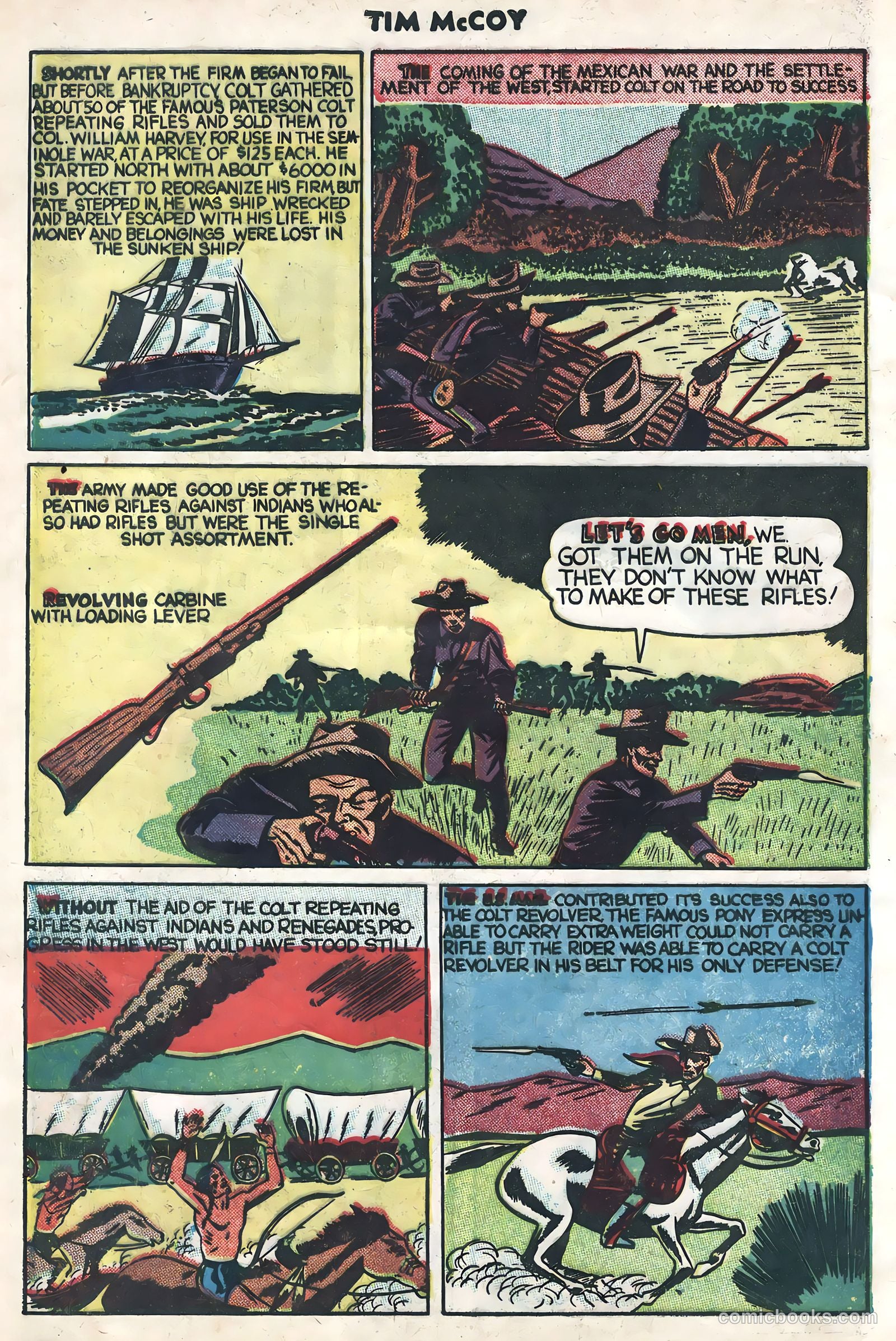 Tim McCoy #20 (1949) — page 17 of 36