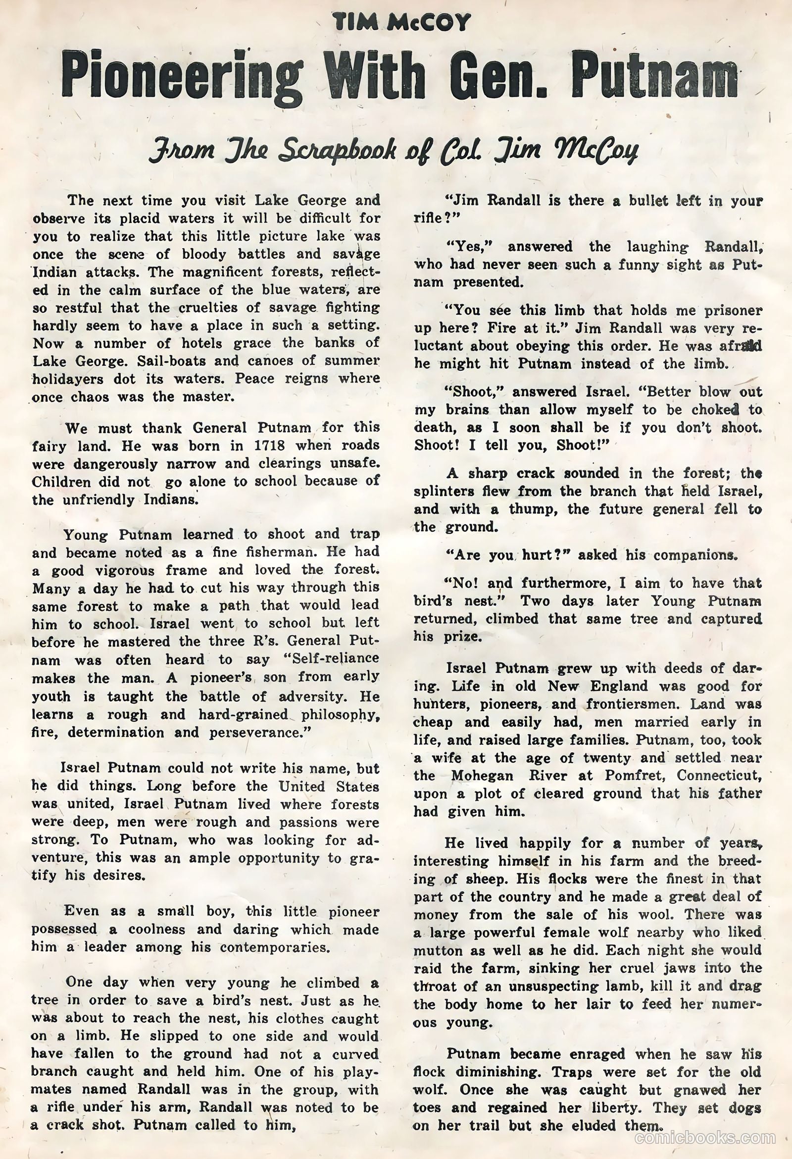Tim McCoy #20 (1949) — page 19 of 36