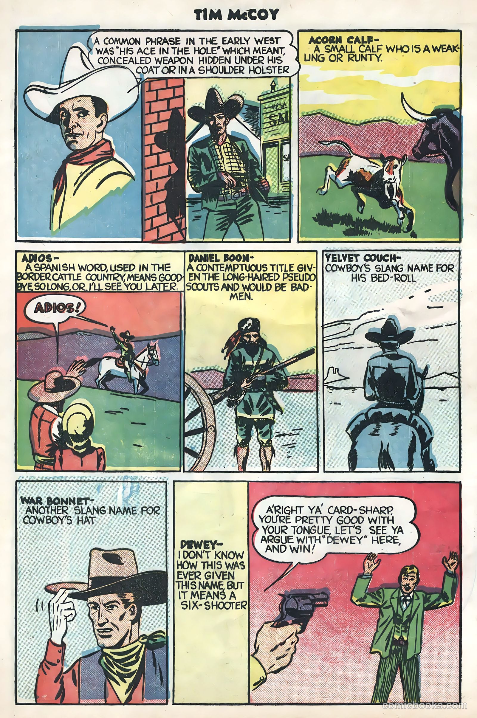 Tim McCoy #20 (1949) — page 22 of 36