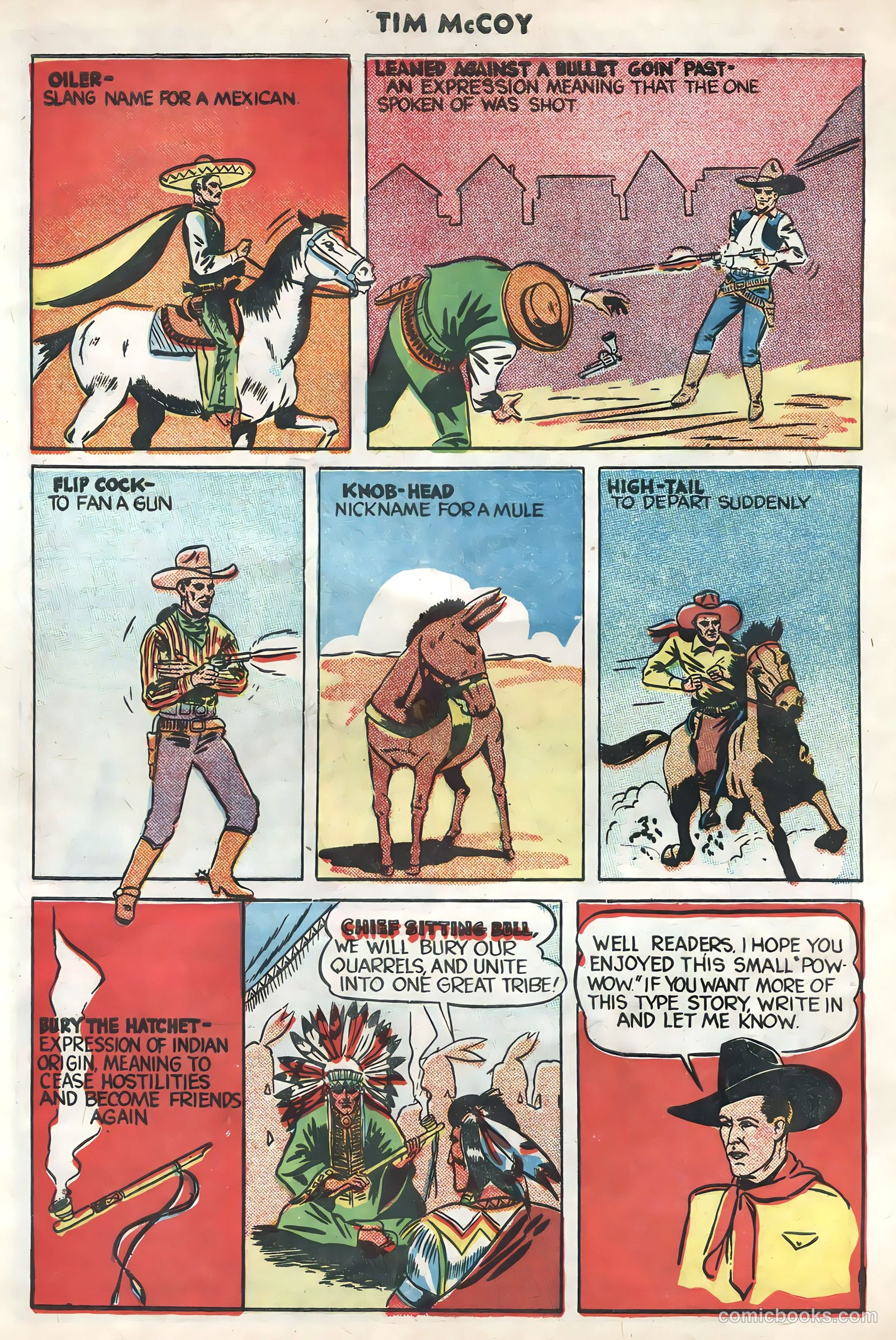 Tim McCoy #20 (1949) — page 24 of 36