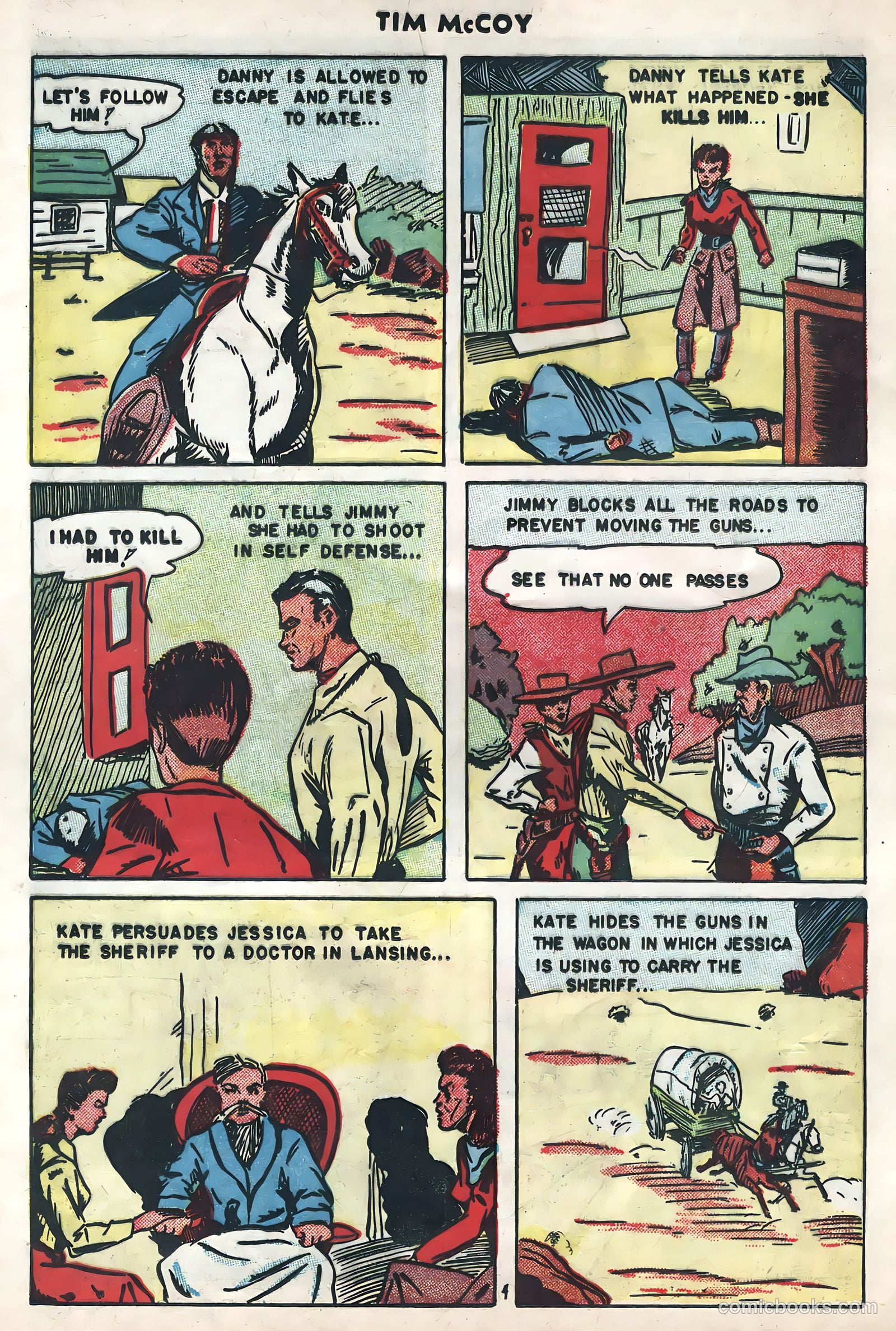 Tim McCoy #20 (1949) — page 28 of 36