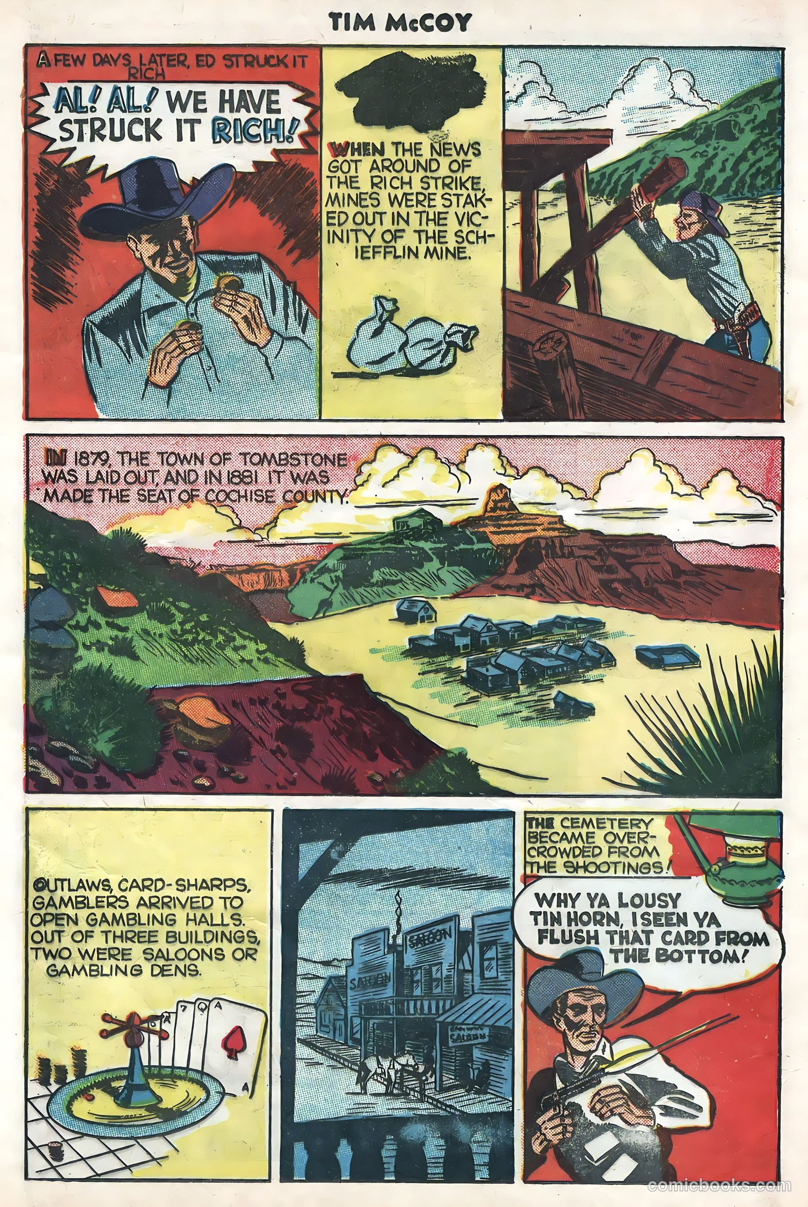 Tim McCoy #20 (1949) — page 33 of 36