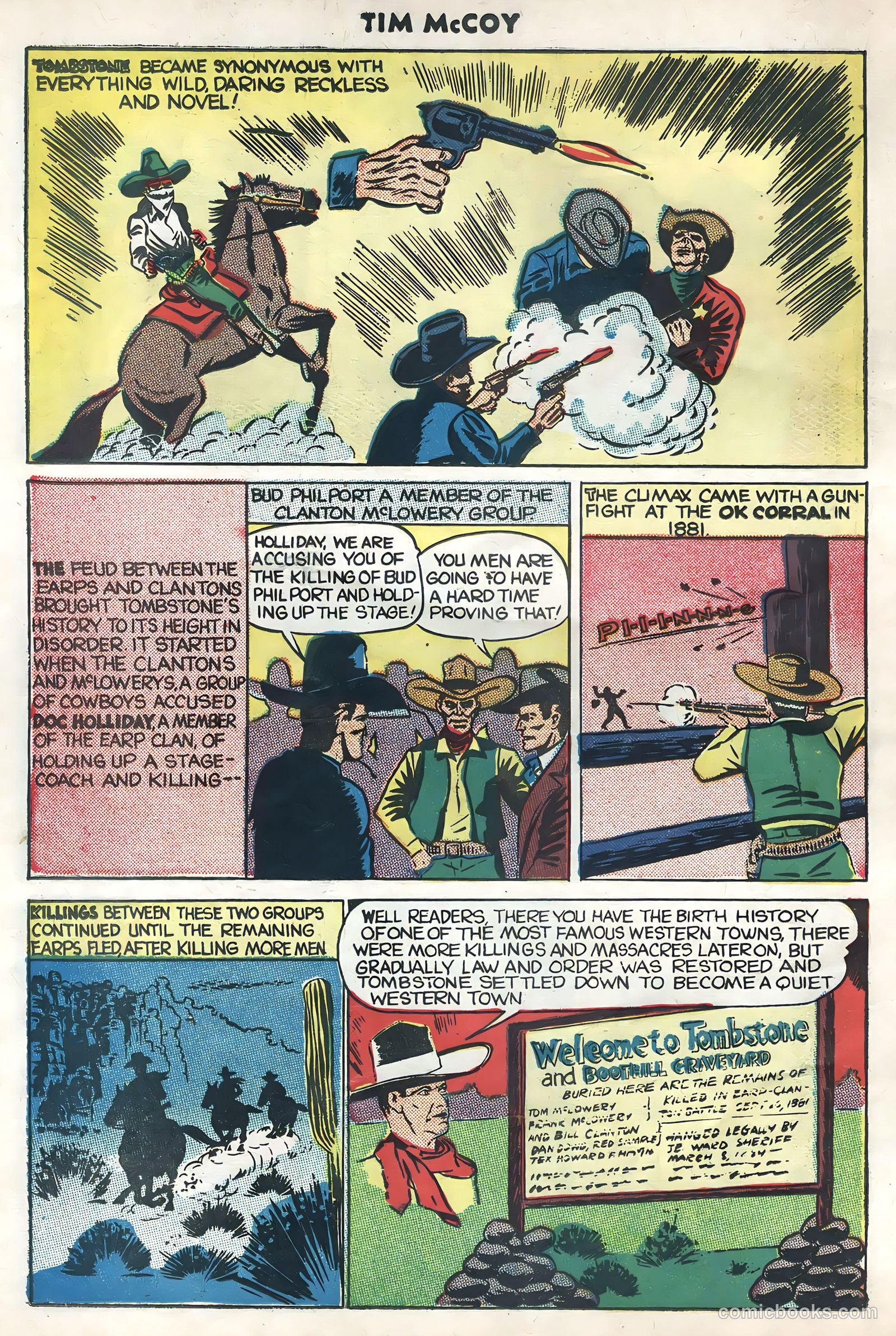Tim McCoy #20 (1949) — page 34 of 36