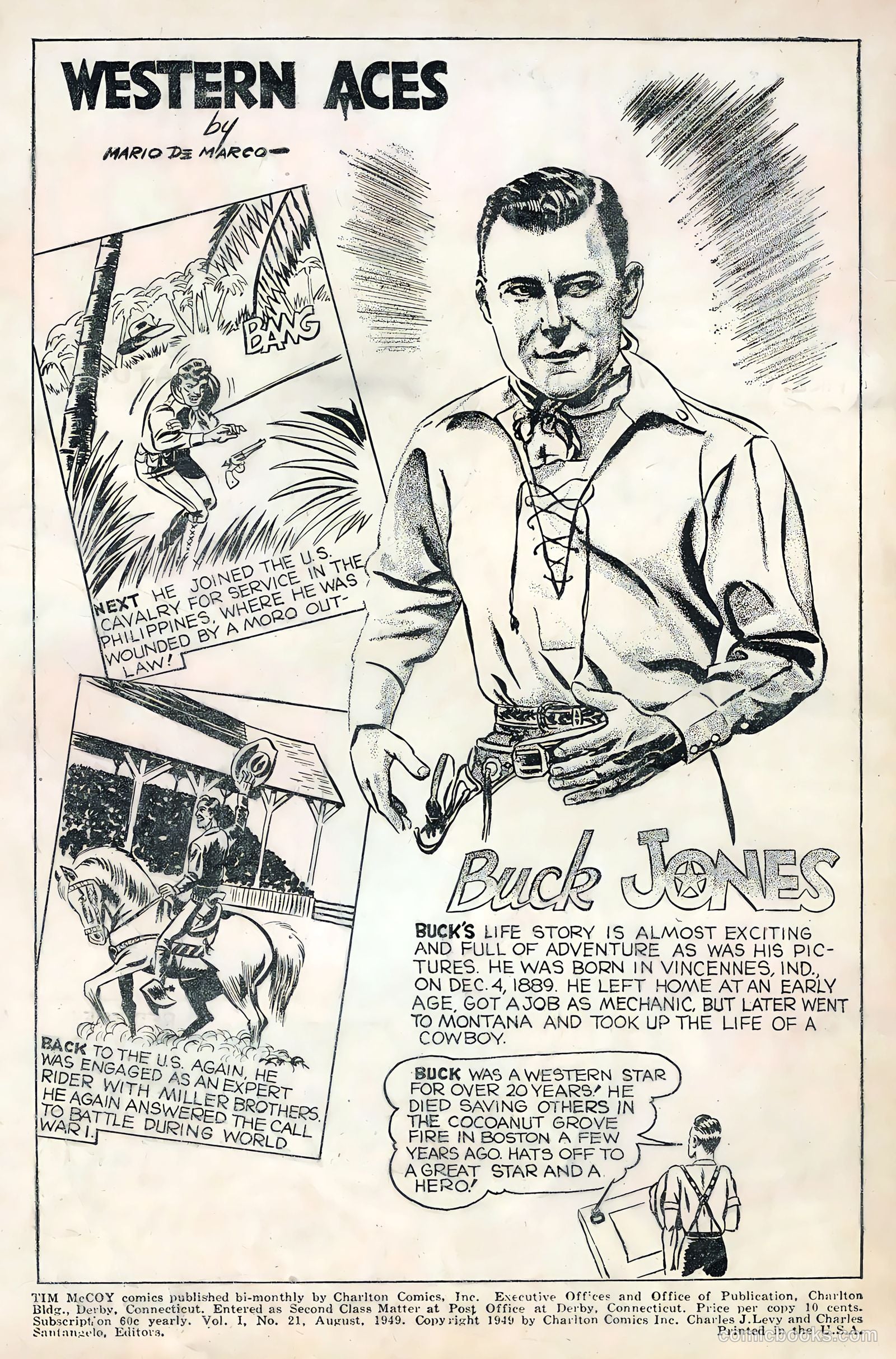 Tim McCoy #21 (1949) — page 2 of 36
