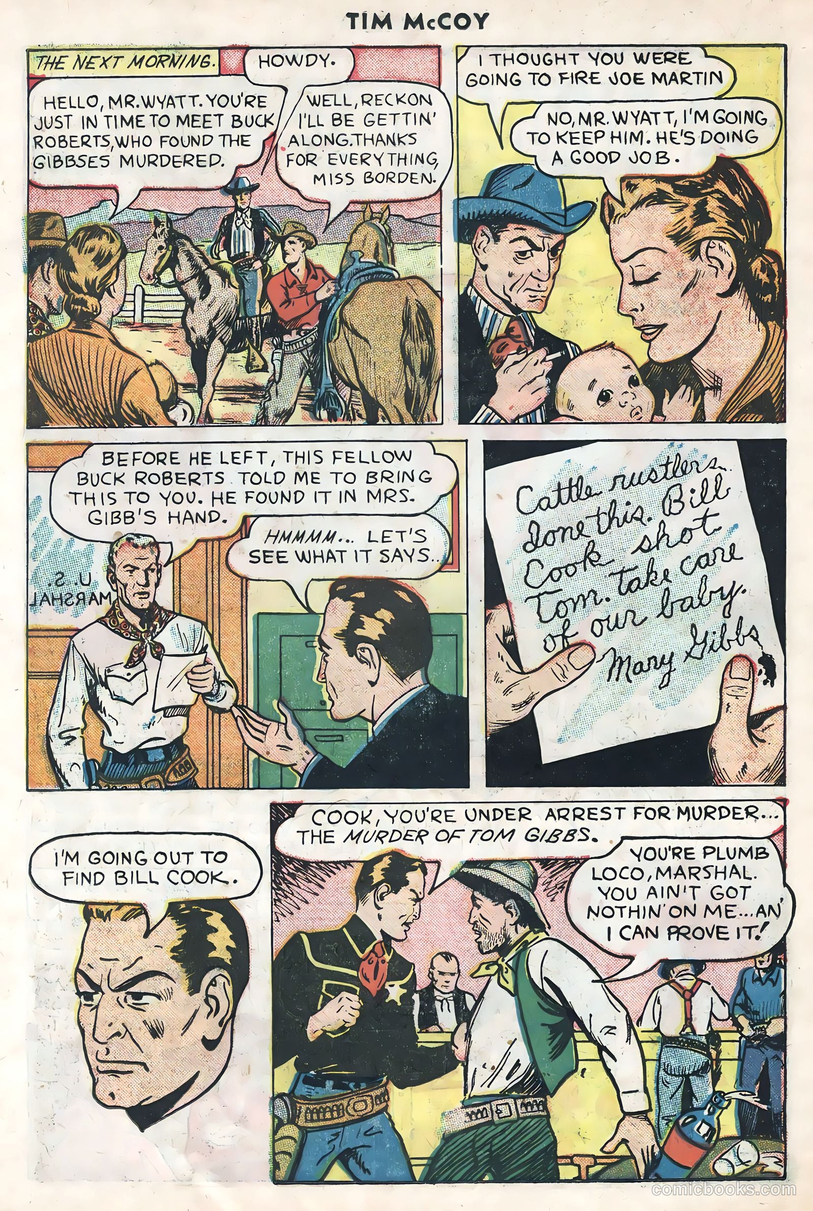 Tim McCoy #21 (1949) — page 4 of 36
