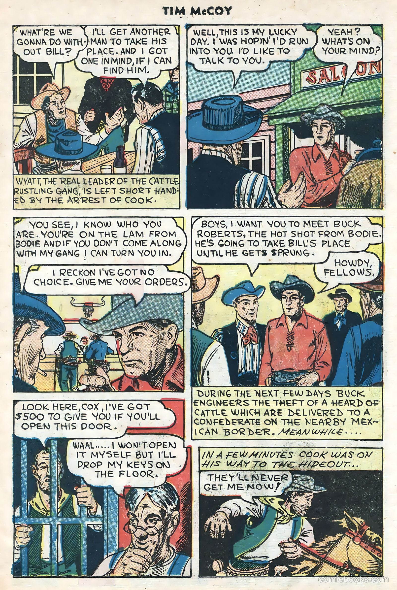 Tim McCoy #21 (1949) — page 5 of 36