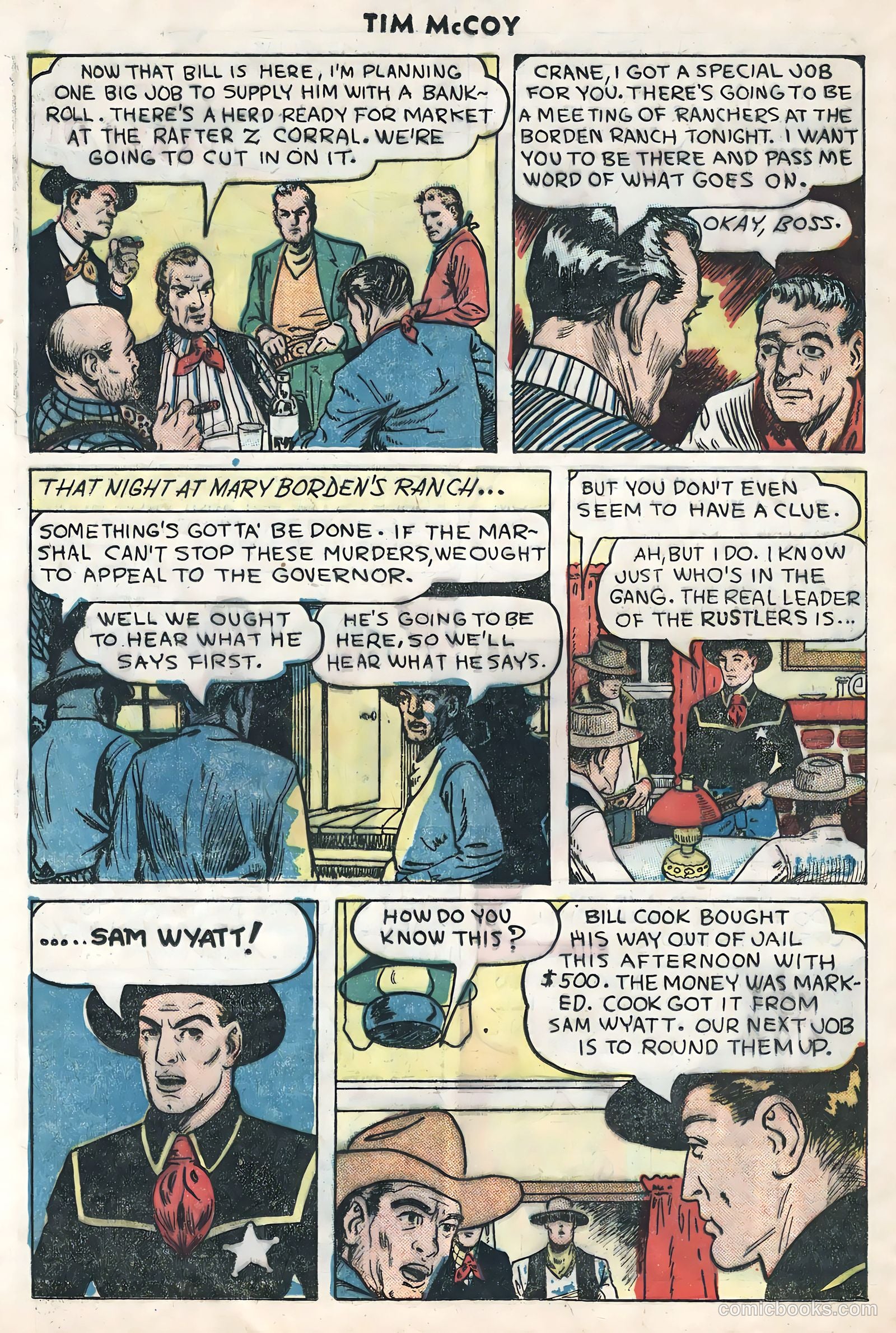 Tim McCoy #21 (1949) — page 6 of 36