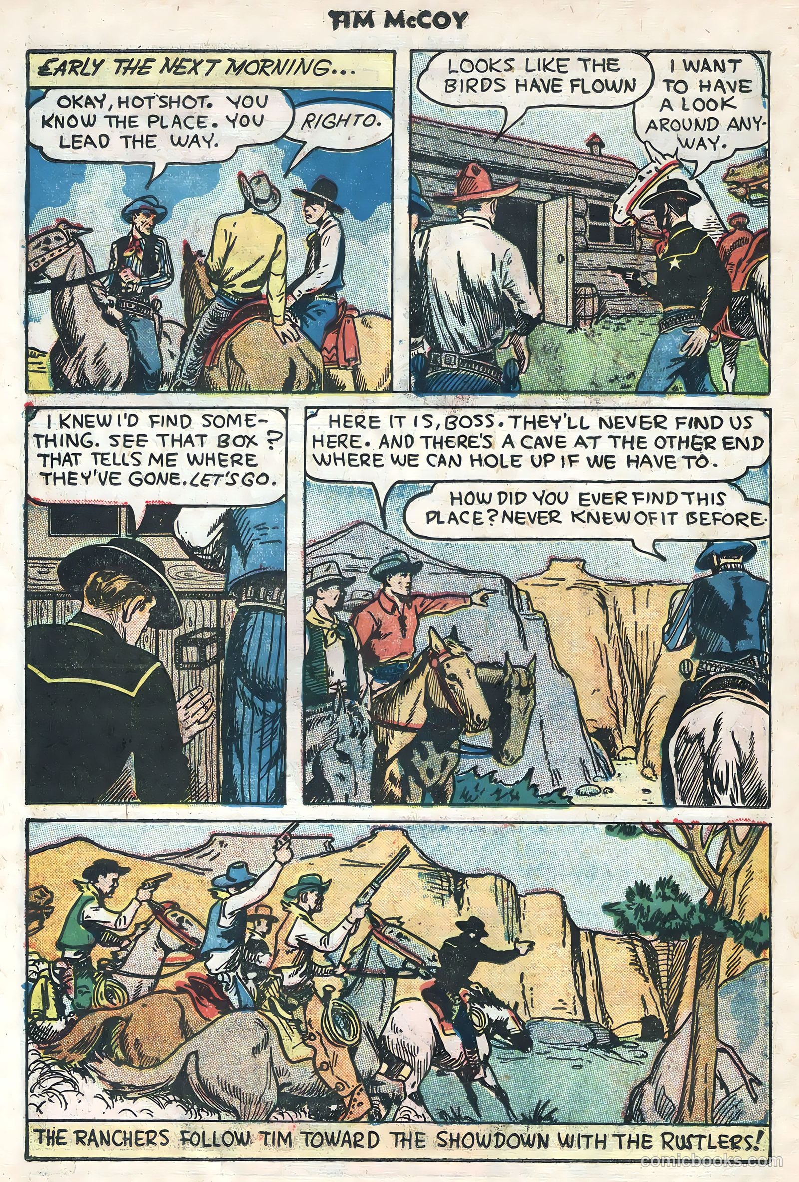 Tim McCoy #21 (1949) — page 8 of 36
