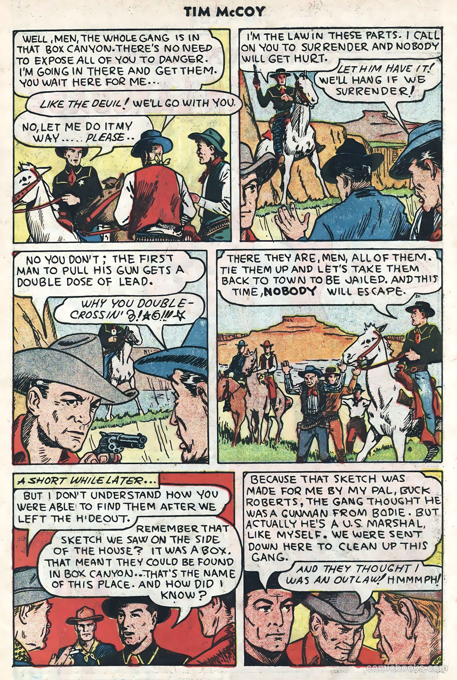 Tim McCoy #21 (1949) — page 9 of 36