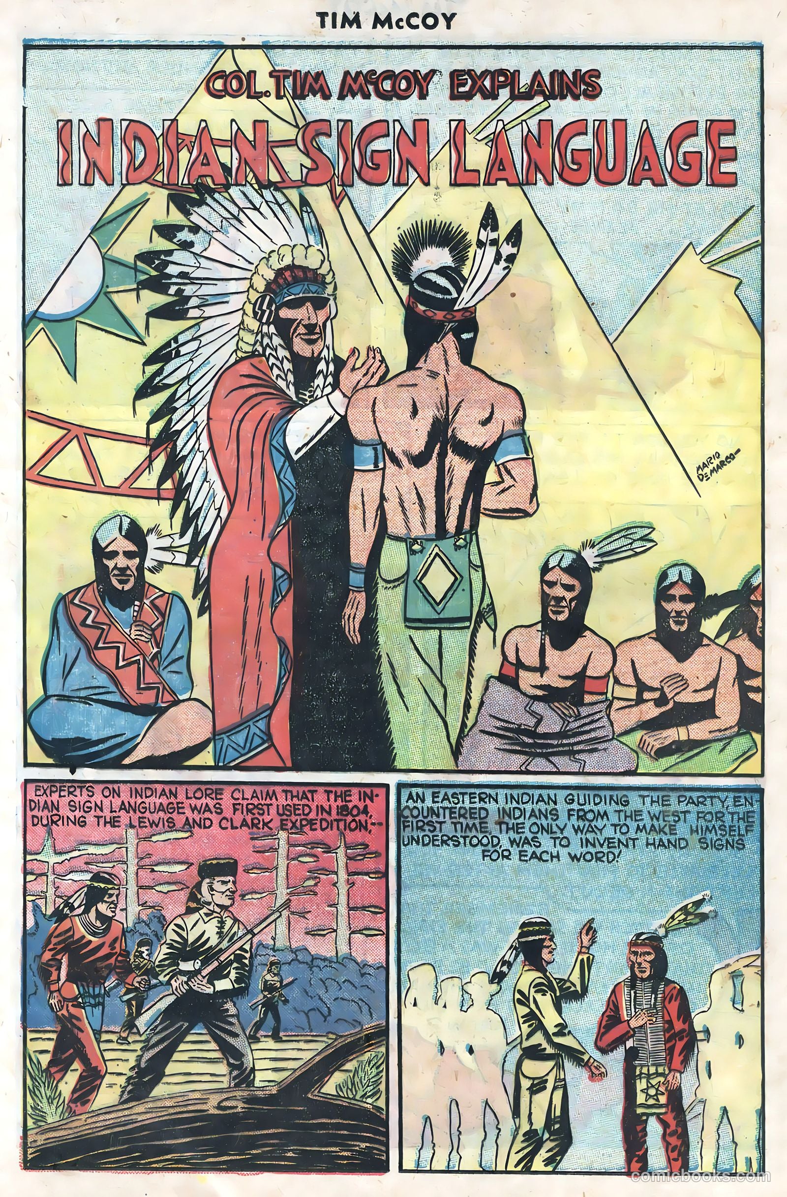 Tim McCoy #21 (1949) — page 10 of 36