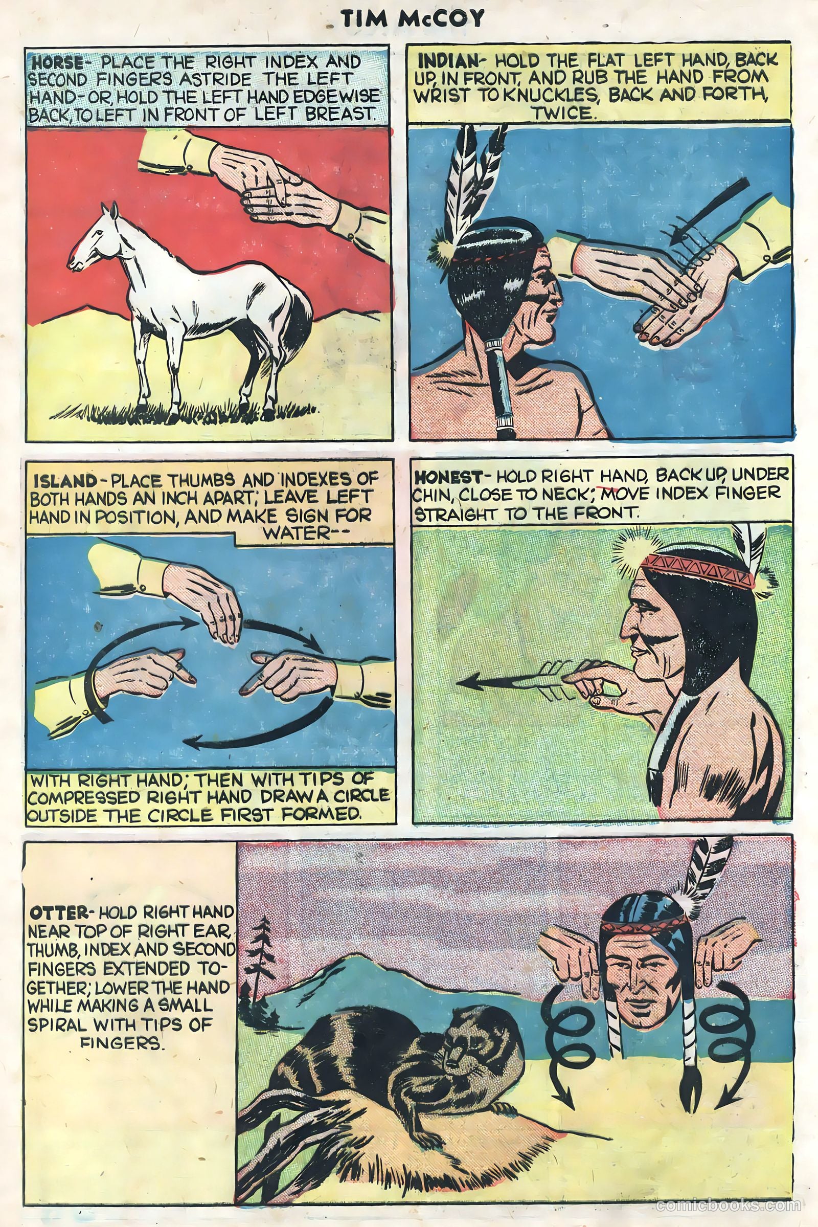 Tim McCoy #21 (1949) — page 11 of 36