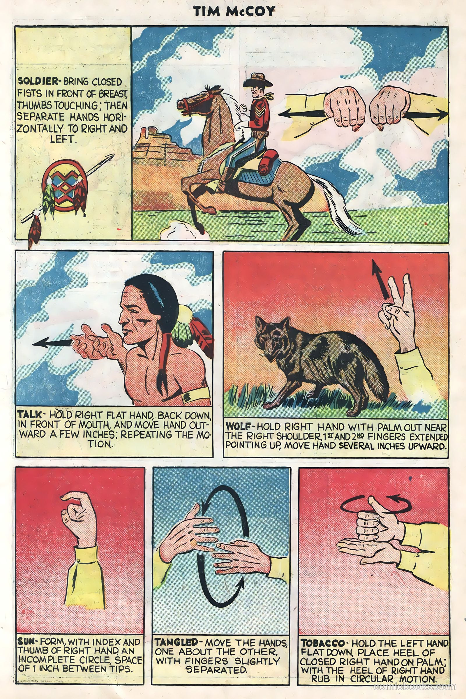Tim McCoy #21 (1949) — page 12 of 36