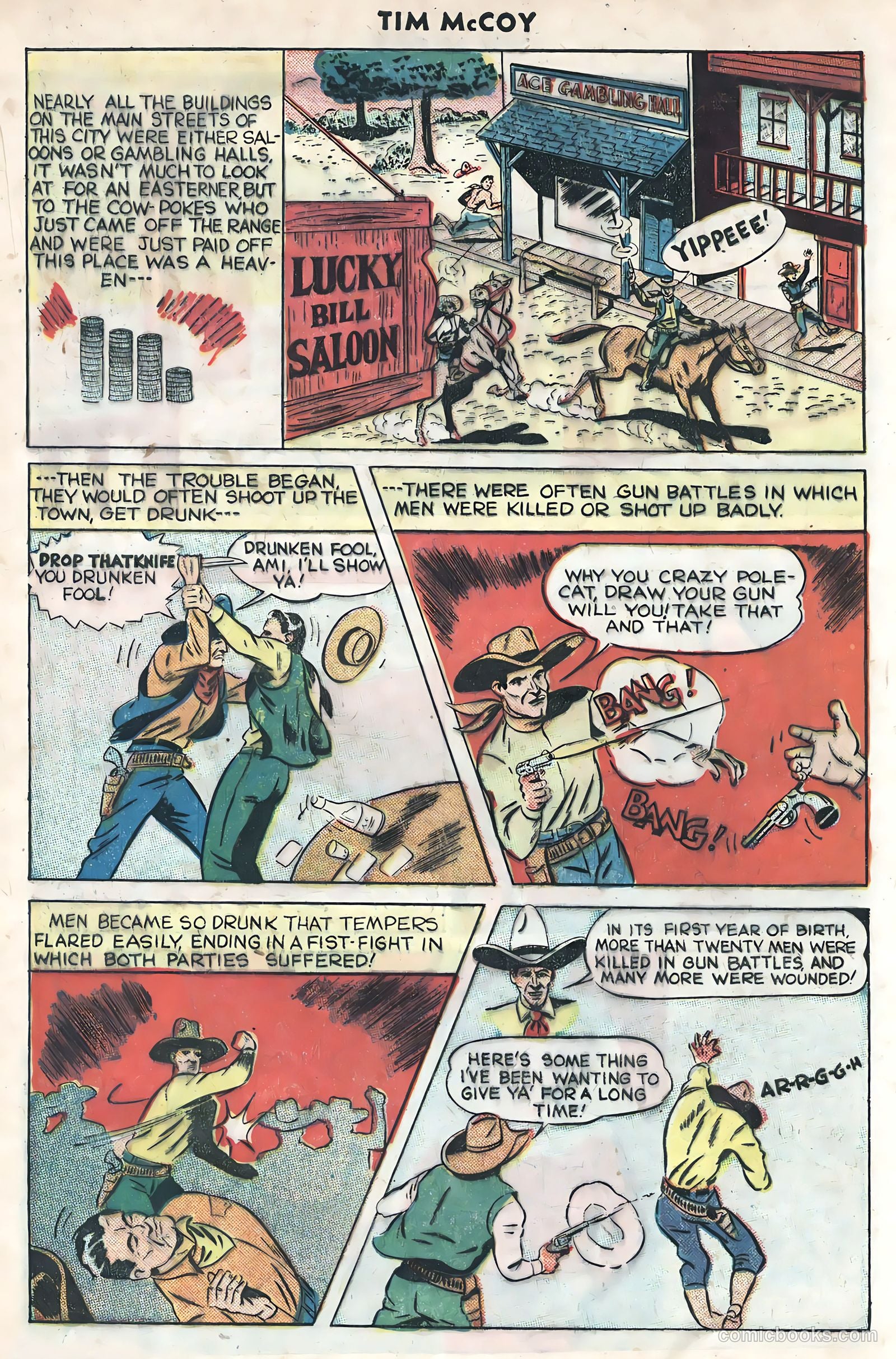 Tim McCoy #21 (1949) — page 15 of 36