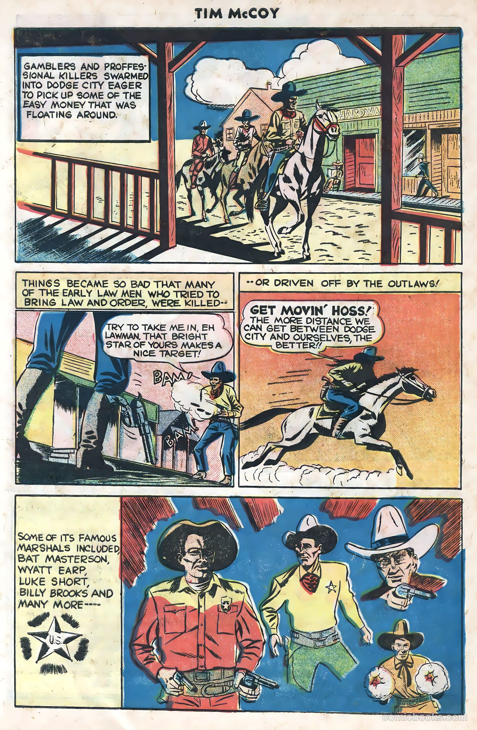 Tim McCoy #21 (1949) — page 16 of 36