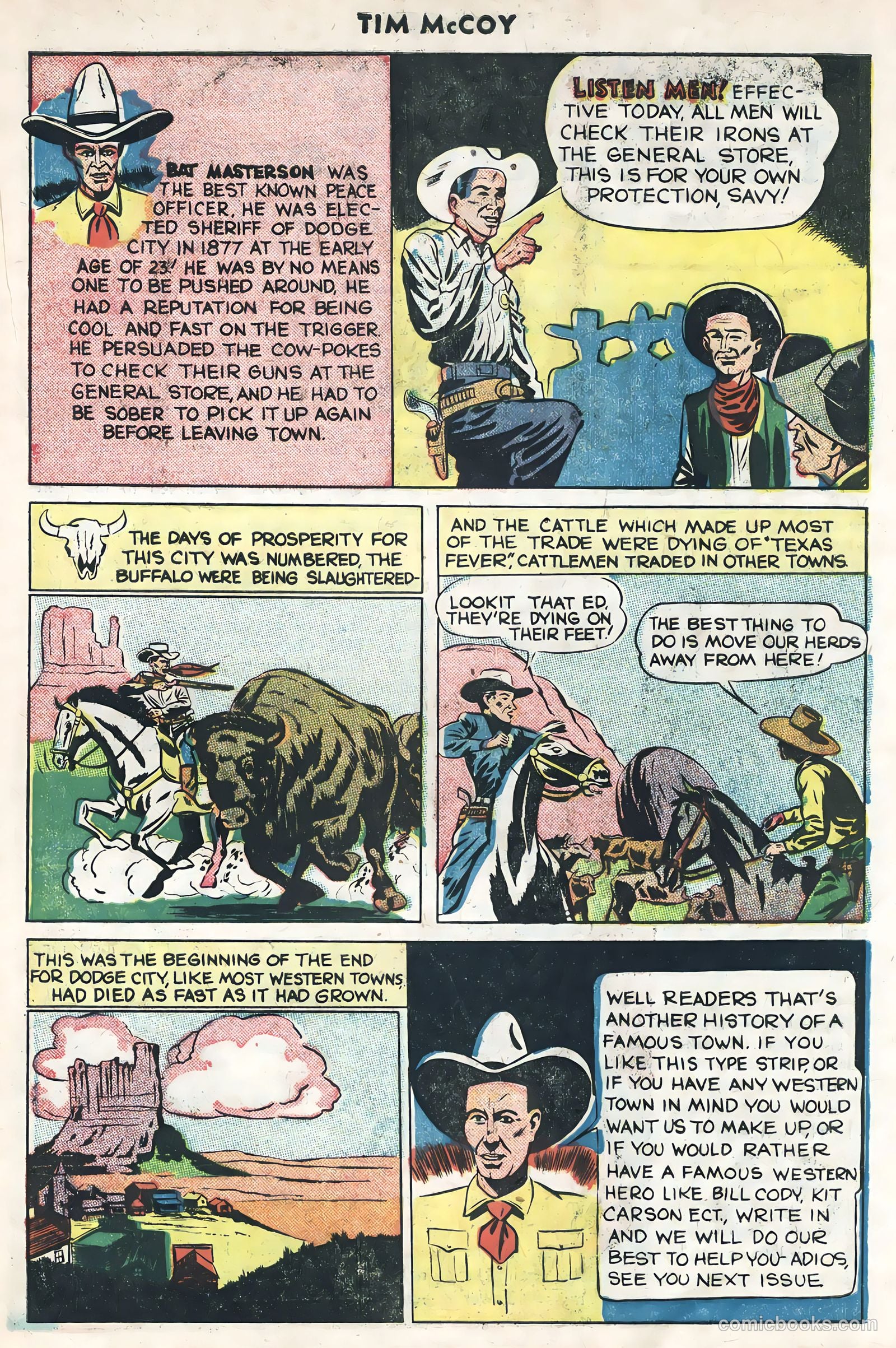 Tim McCoy #21 (1949) — page 17 of 36