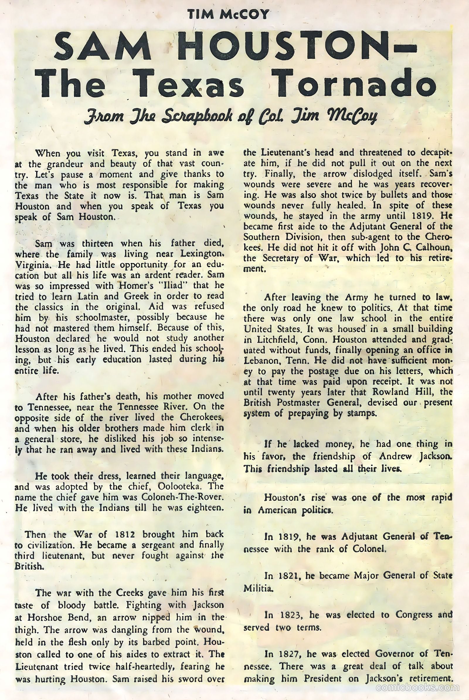 Tim McCoy #21 (1949) — page 18 of 36