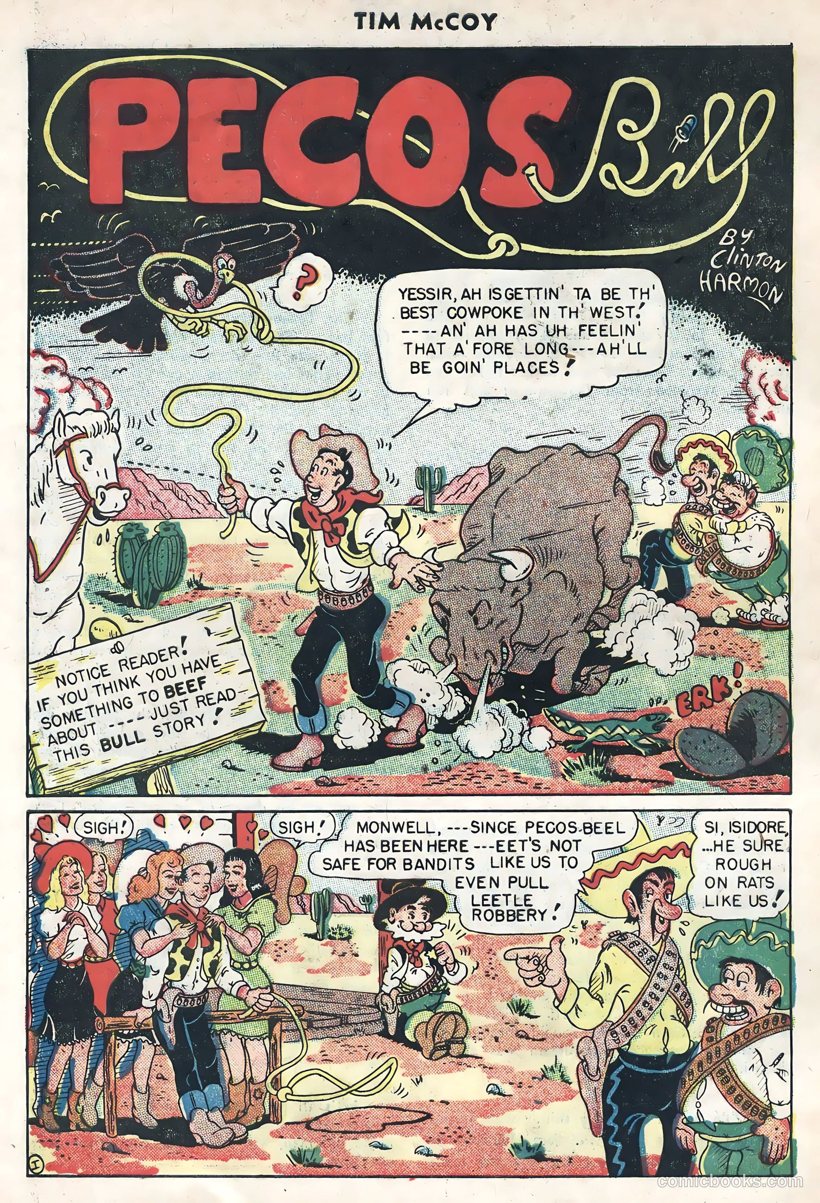 Tim McCoy #21 (1949) — page 20 of 36
