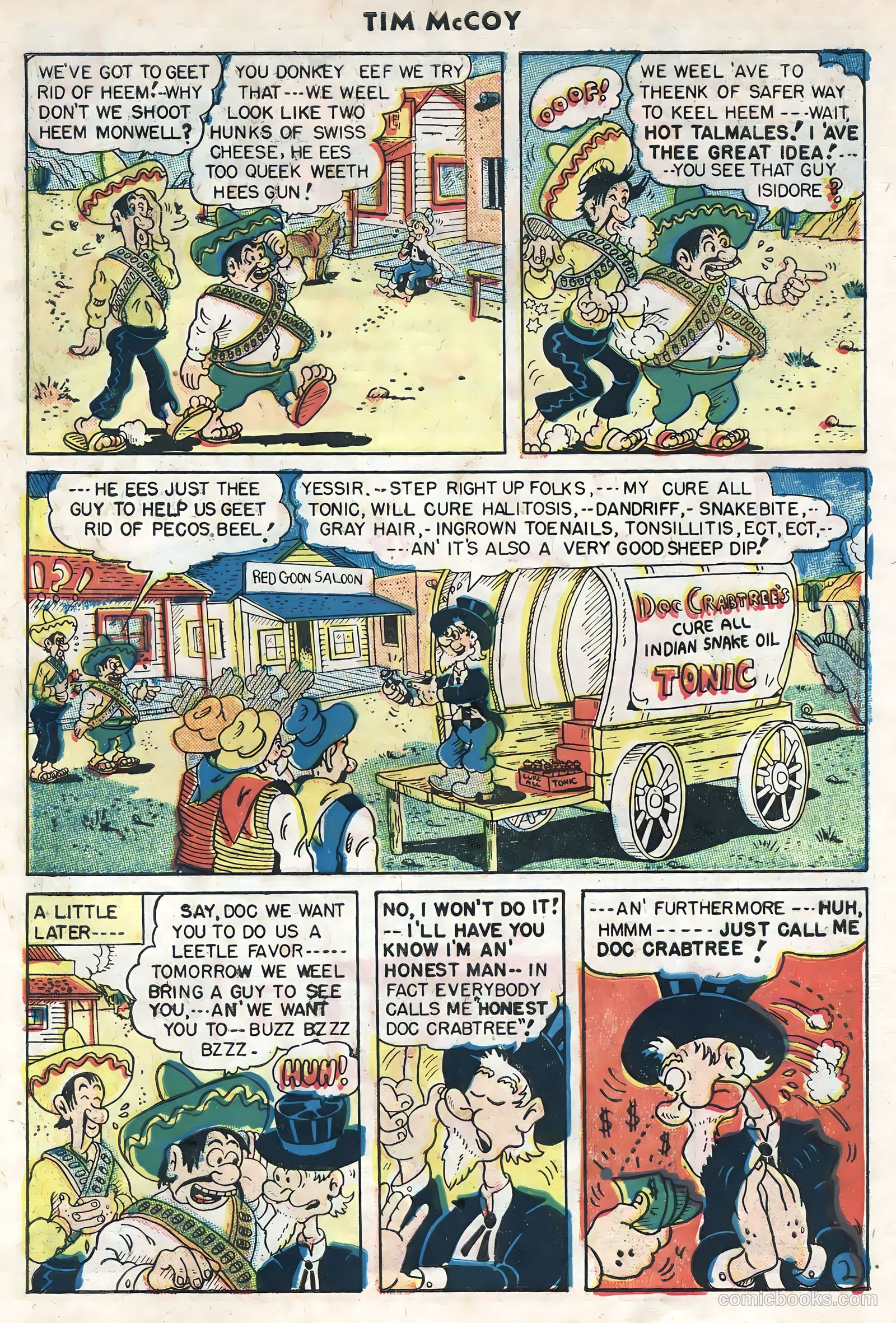 Tim McCoy #21 (1949) — page 21 of 36