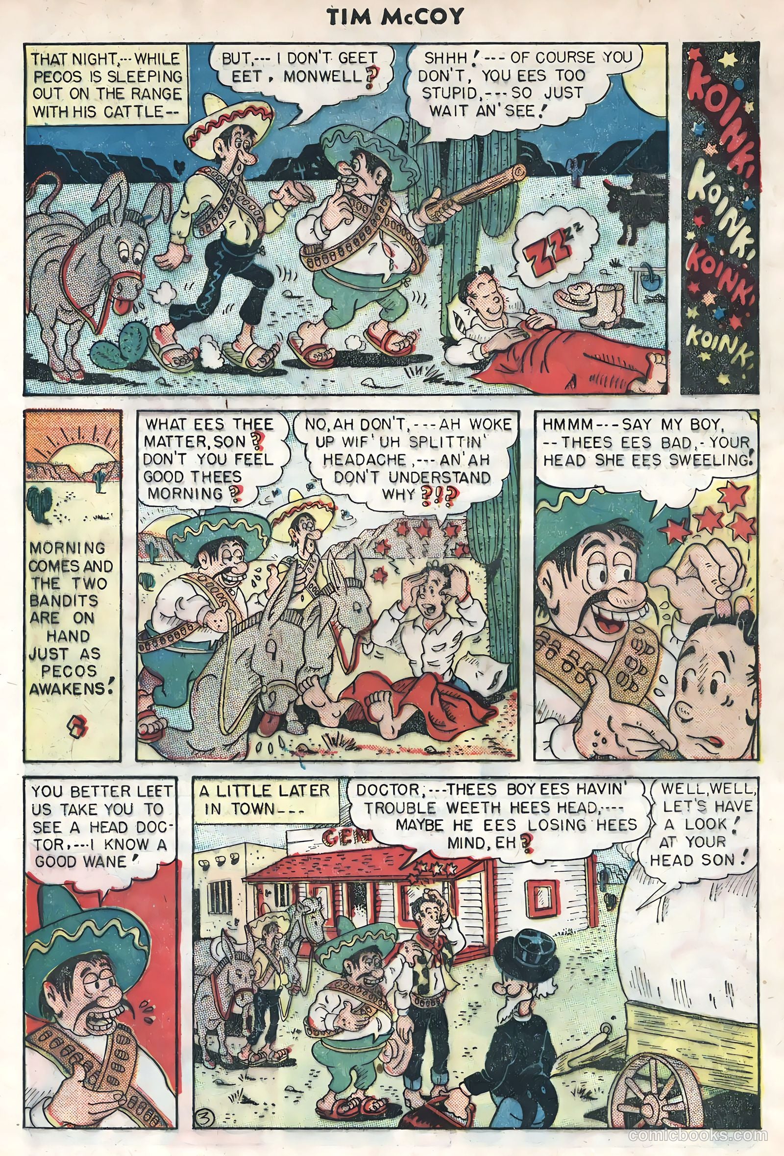 Tim McCoy #21 (1949) — page 22 of 36