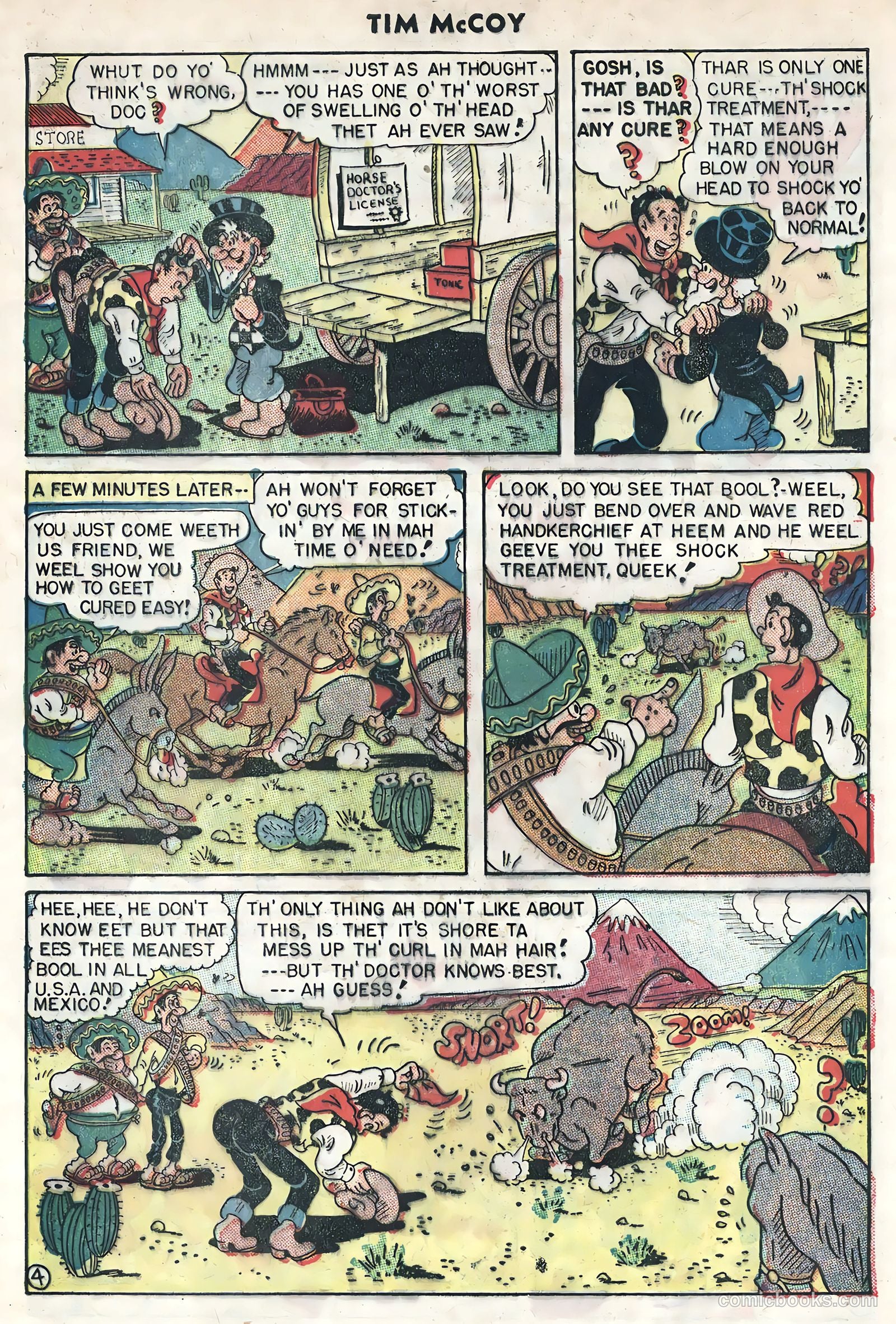 Tim McCoy #21 (1949) — page 23 of 36