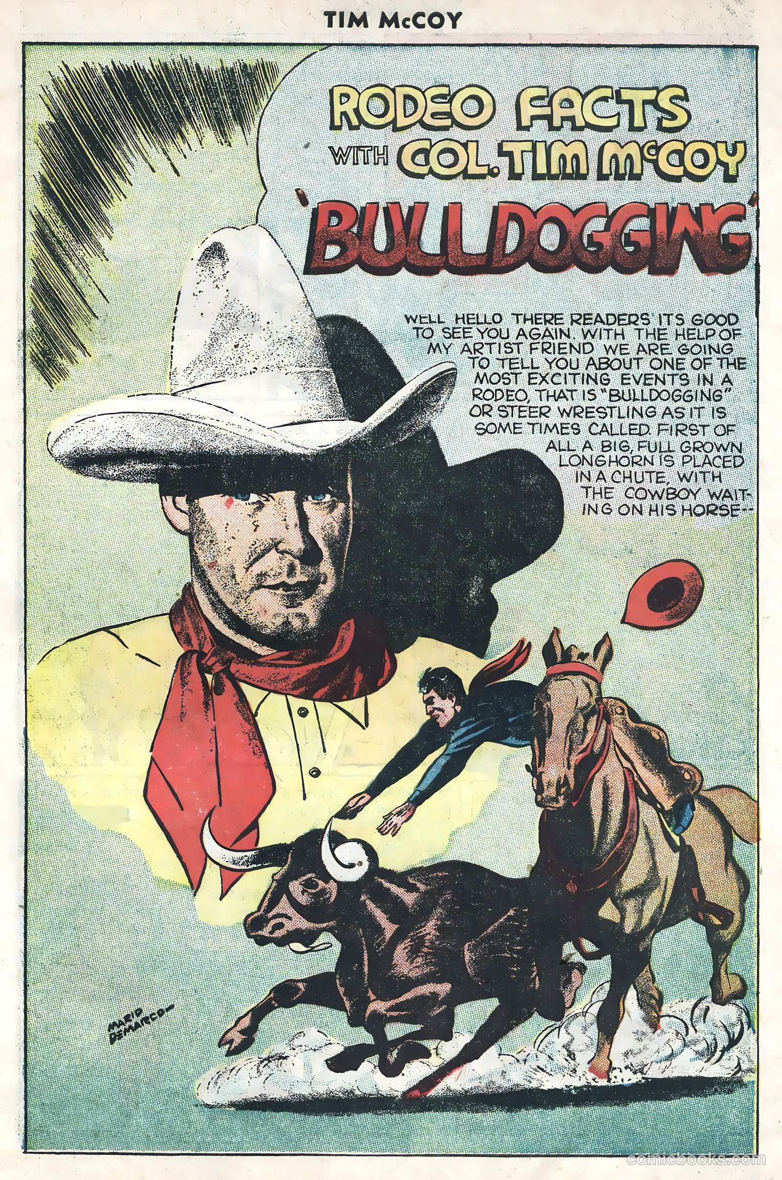 Tim McCoy #21 (1949) — page 25 of 36