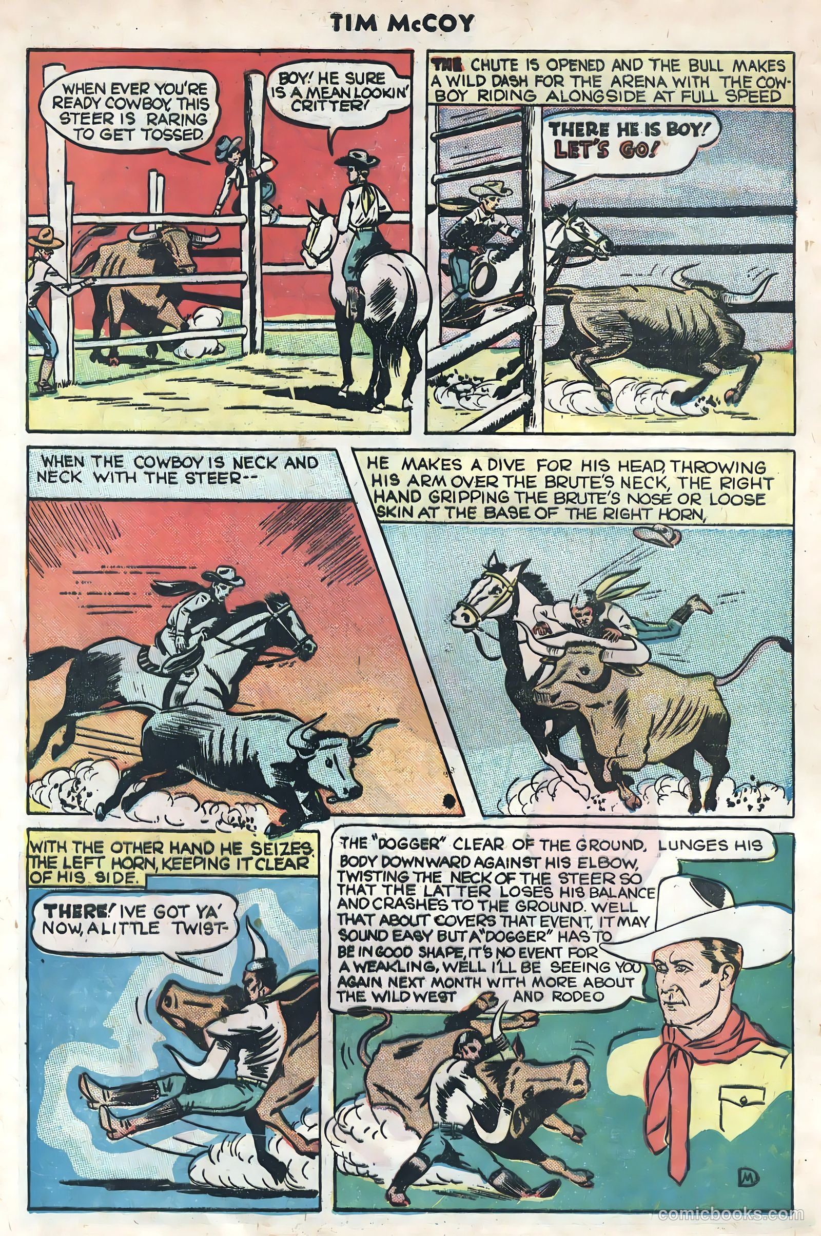 Tim McCoy #21 (1949) — page 26 of 36