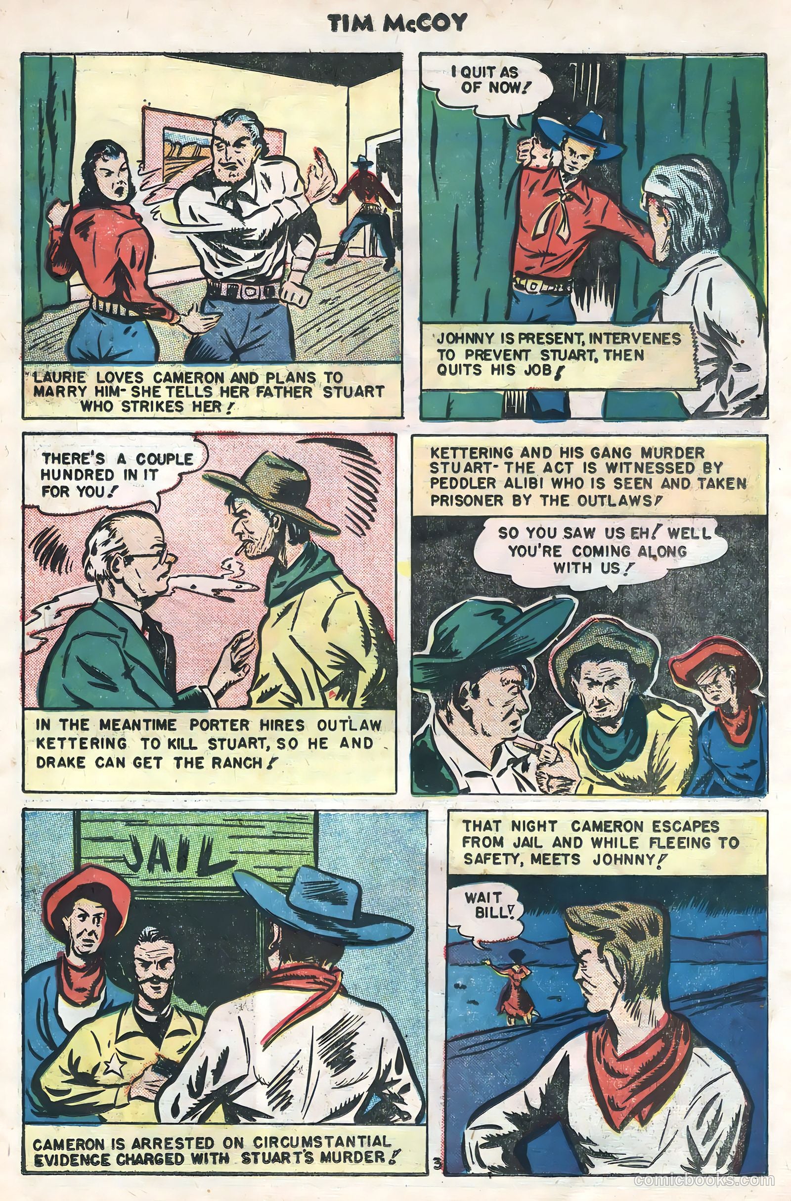 Tim McCoy #21 (1949) — page 29 of 36