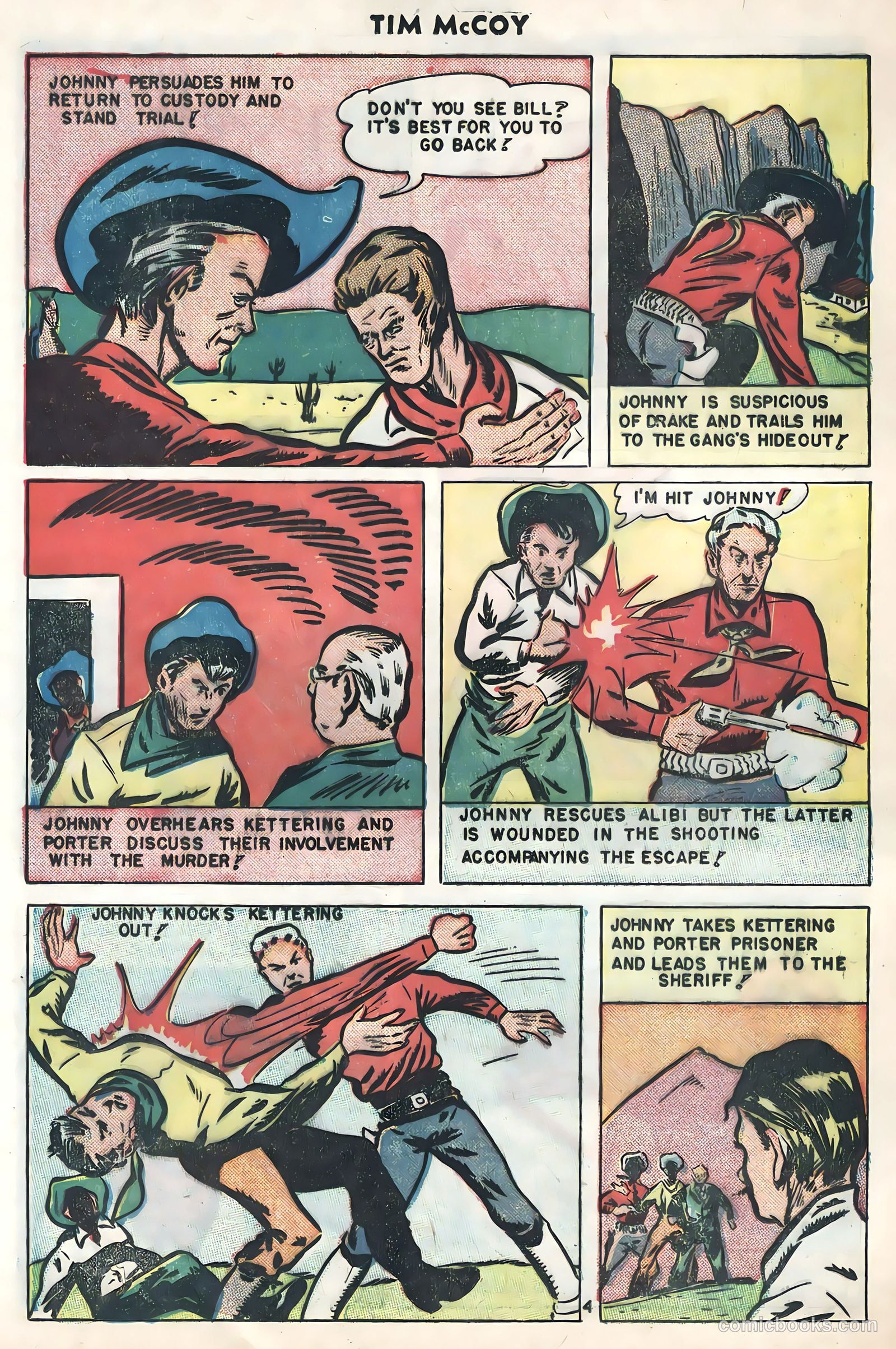 Tim McCoy #21 (1949) — page 30 of 36